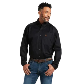 Ariat Men's Black Twill Button Down Western Long Sleeve Shirts