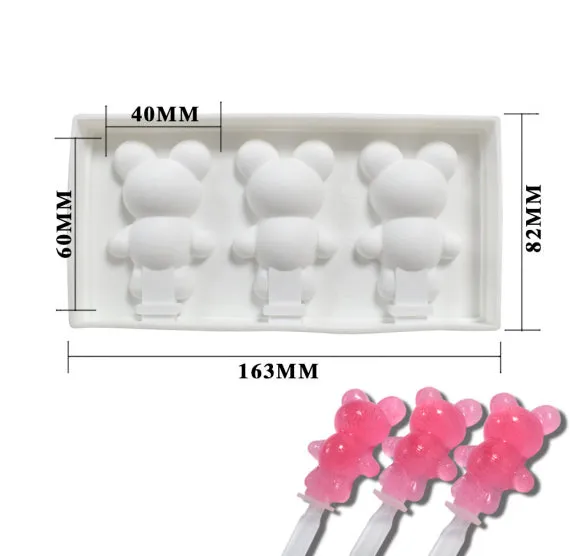 Baby Bear Cakesicle Mold: Mini