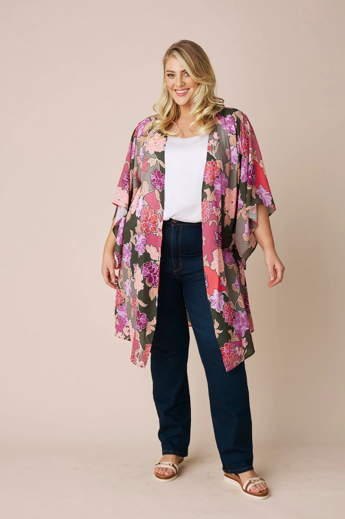 Brea Floral Cape