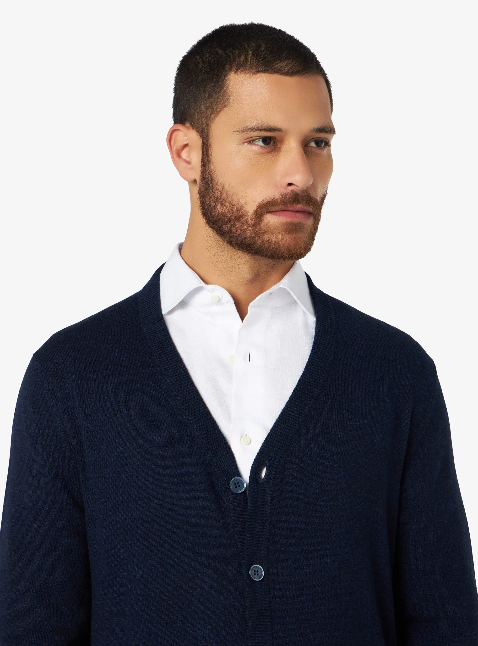 Cardigan con Bottoni in lana Cashmere - Sir