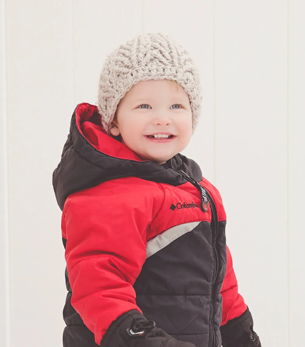 Crochet Pattern for Arrowhead Beanie | Crochet Hat Pattern | Hat Crocheting Pattern | DIY Written Crochet Instructions