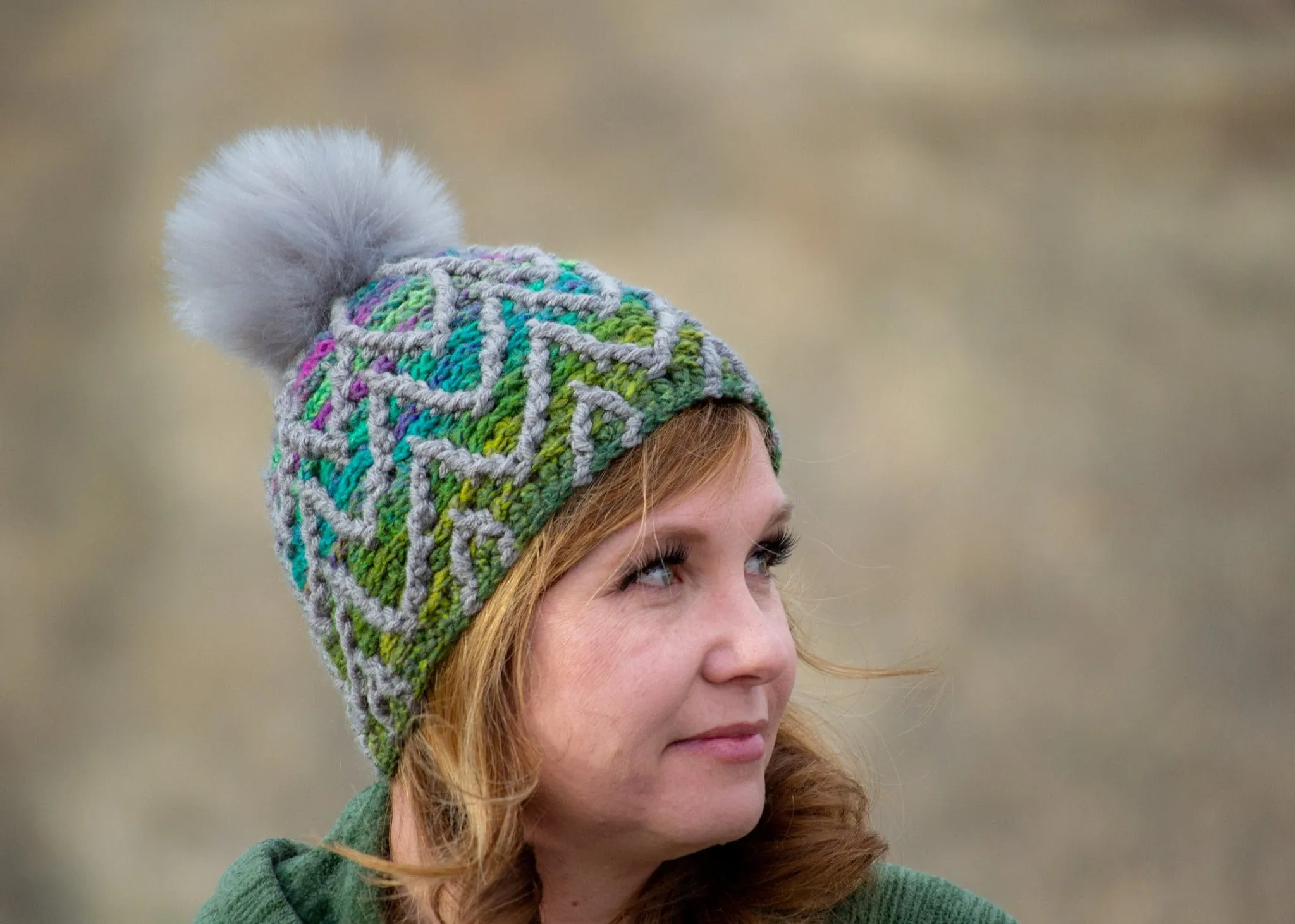 Crochet Pattern for Denali Peak Beanie | Crochet Hat Pattern | Hat Crocheting Pattern | DIY Written Crochet Instructions