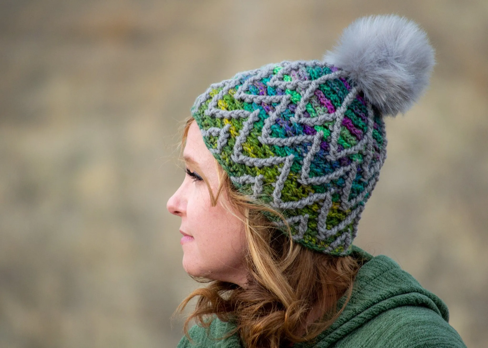Crochet Pattern for Denali Peak Beanie | Crochet Hat Pattern | Hat Crocheting Pattern | DIY Written Crochet Instructions