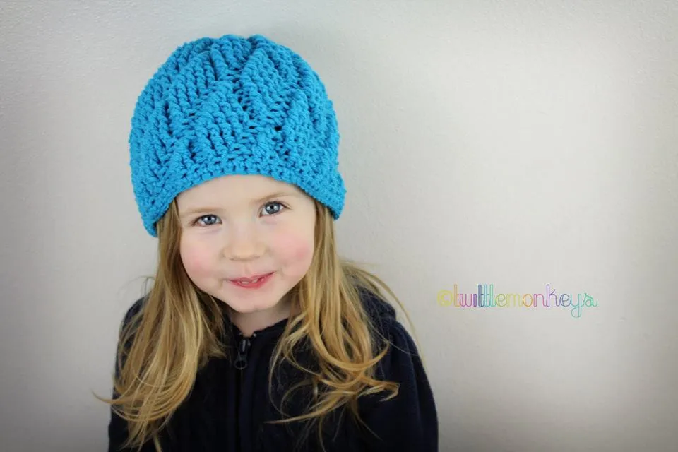 Crochet Pattern for Reversible Harlequin Beanie | Crochet Hat Pattern | Hat Crocheting Pattern | DIY Written Crochet Instructions