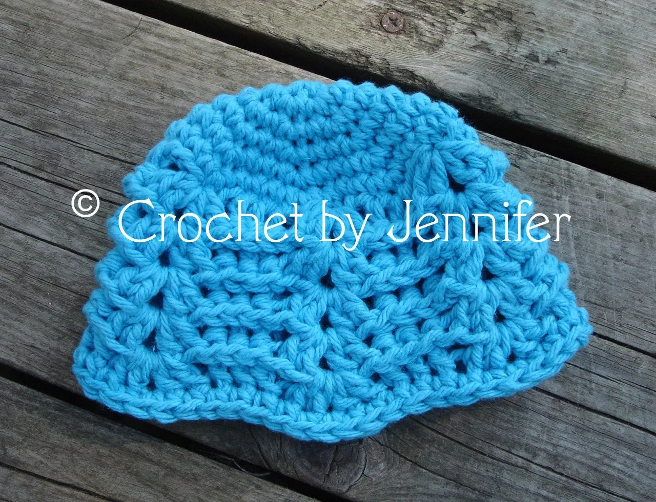 Crochet Pattern for Wave Beanie | Crochet Hat Pattern | Hat Crocheting Pattern | DIY Written Crochet Instructions