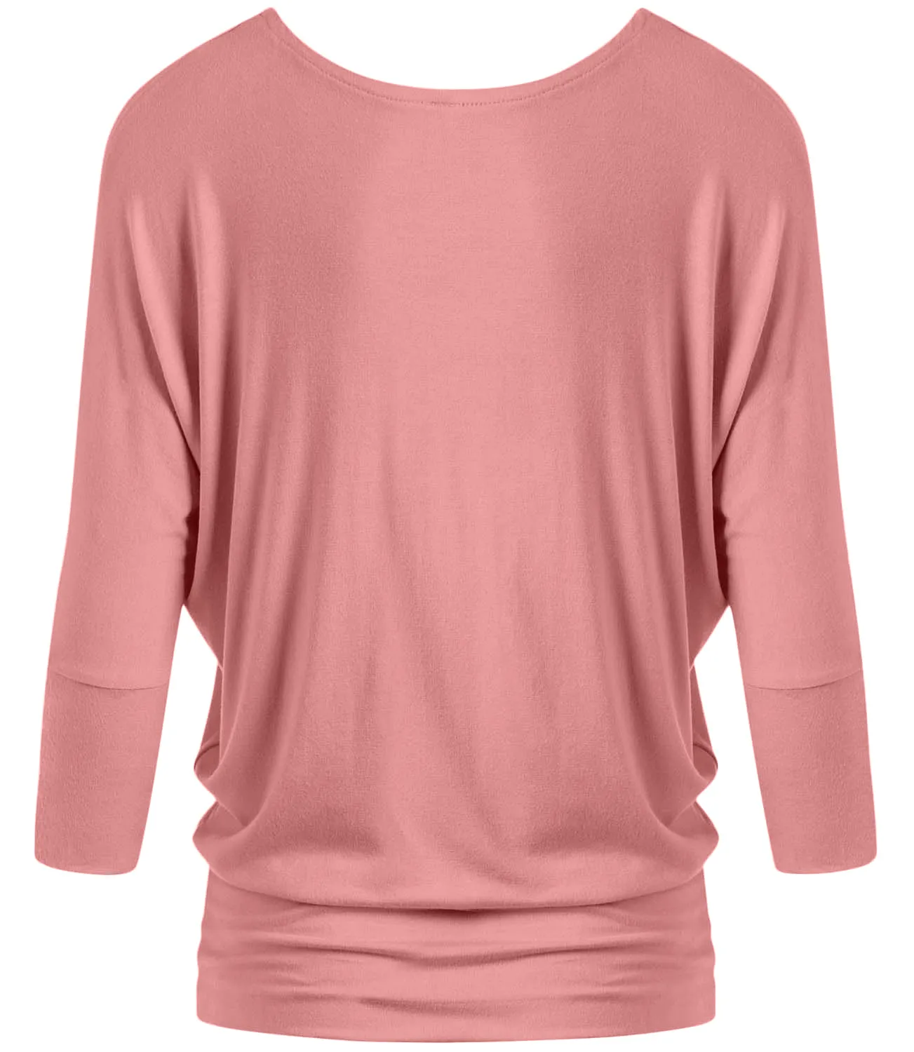 Dazzling Dolman Drape Sleeve Printed Top