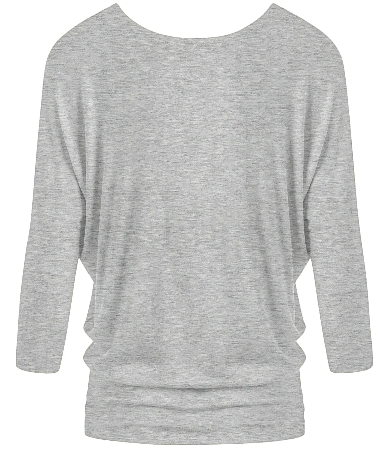 Dazzling Dolman Drape Sleeve Printed Top