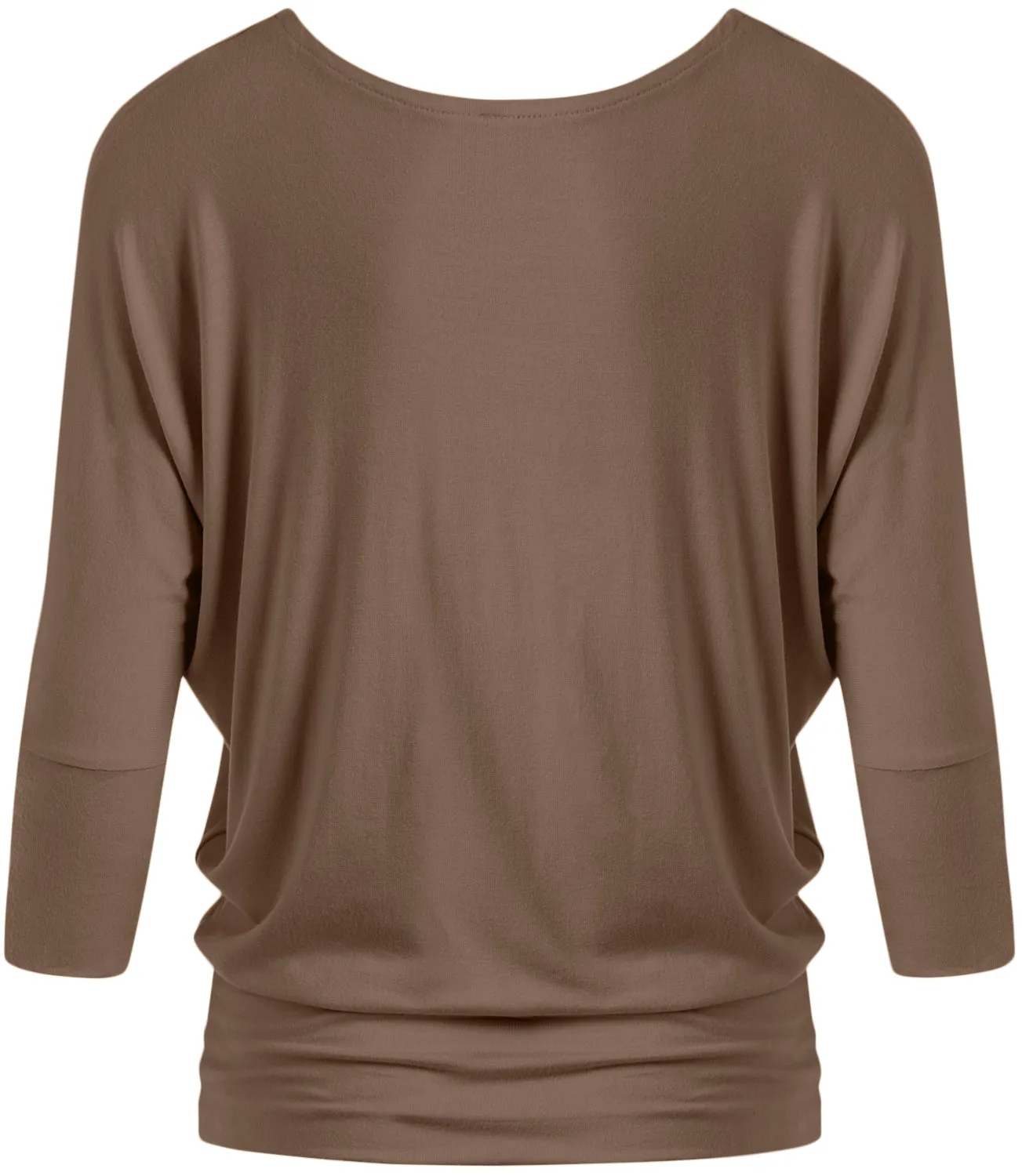 Dazzling Dolman Drape Sleeve Printed Top