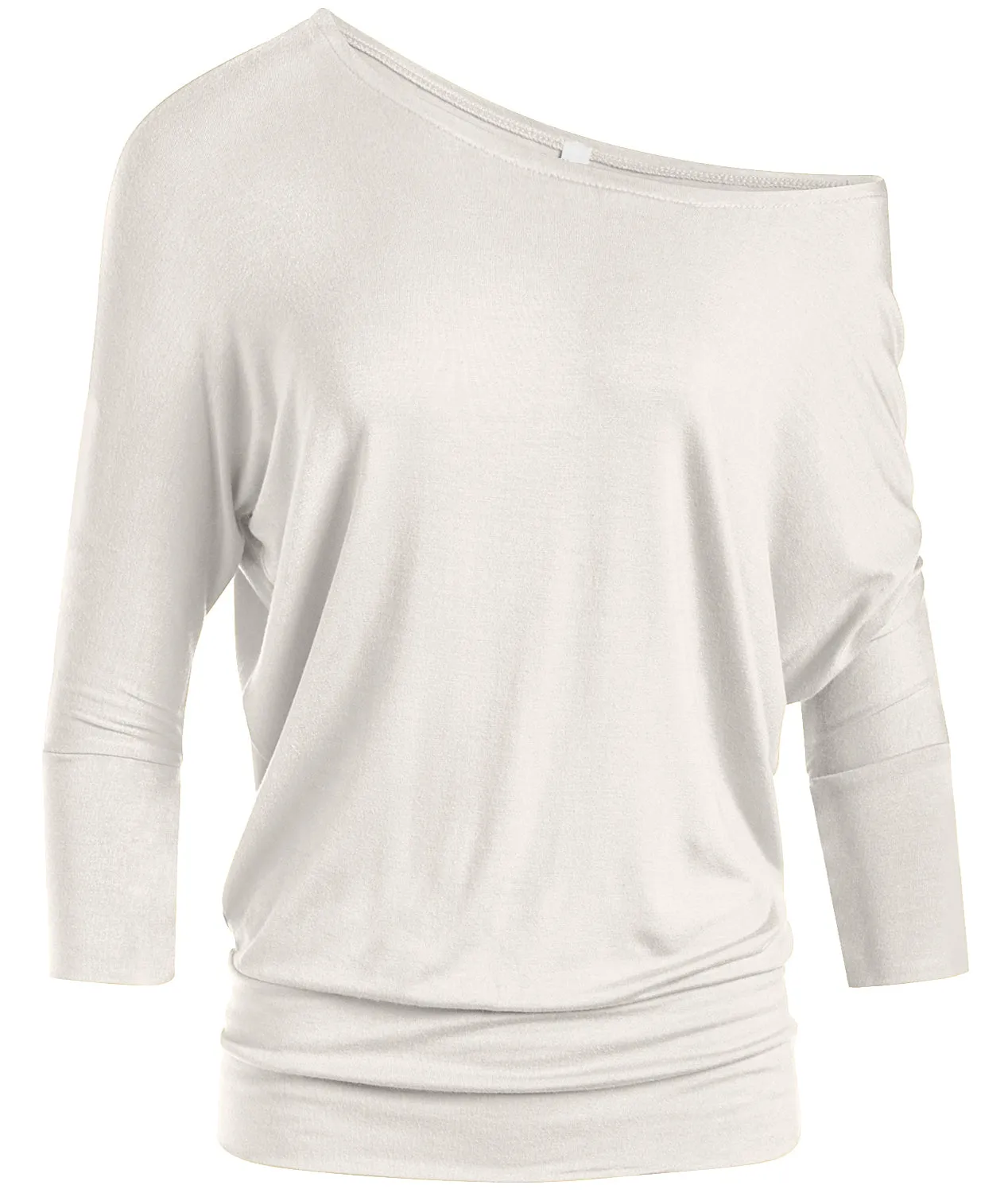 Dazzling Dolman Drape Sleeve Printed Top