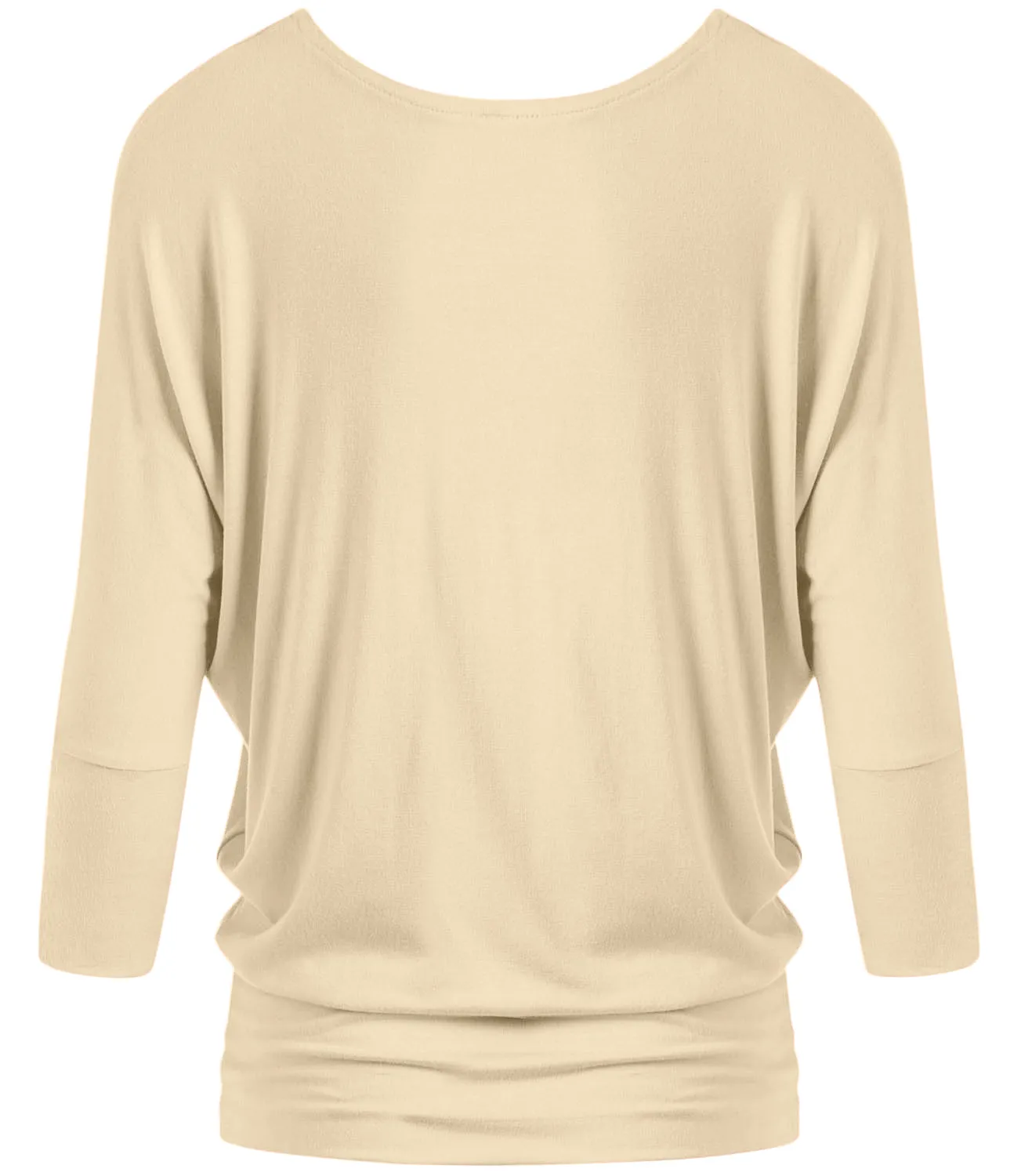 Dazzling Dolman Drape Sleeve Printed Top