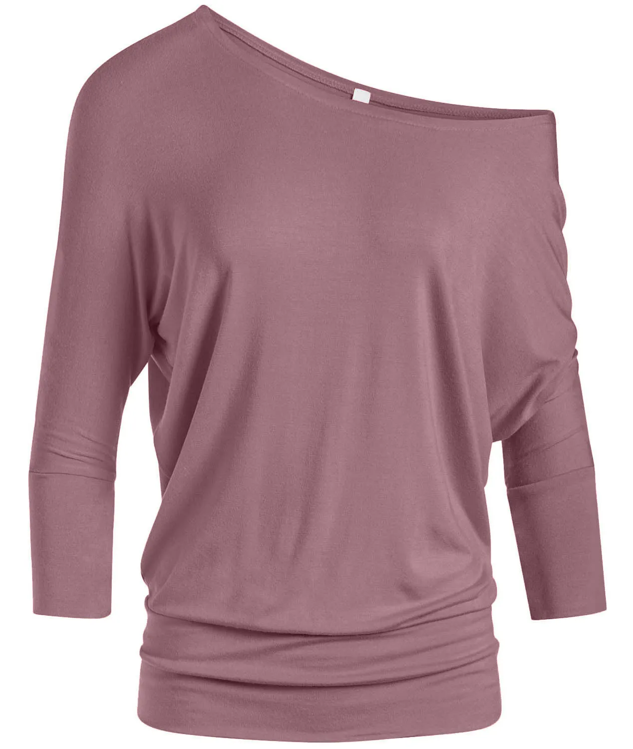 Dazzling Dolman Drape Sleeve Printed Top