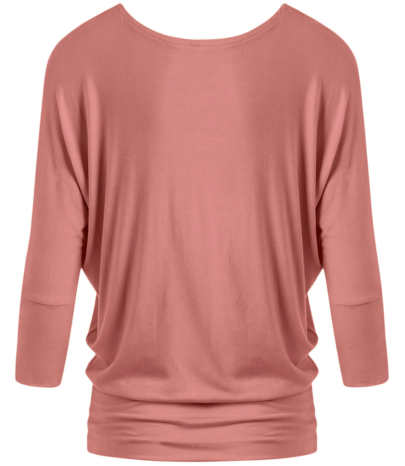 Dazzling Dolman Drape Sleeve Printed Top