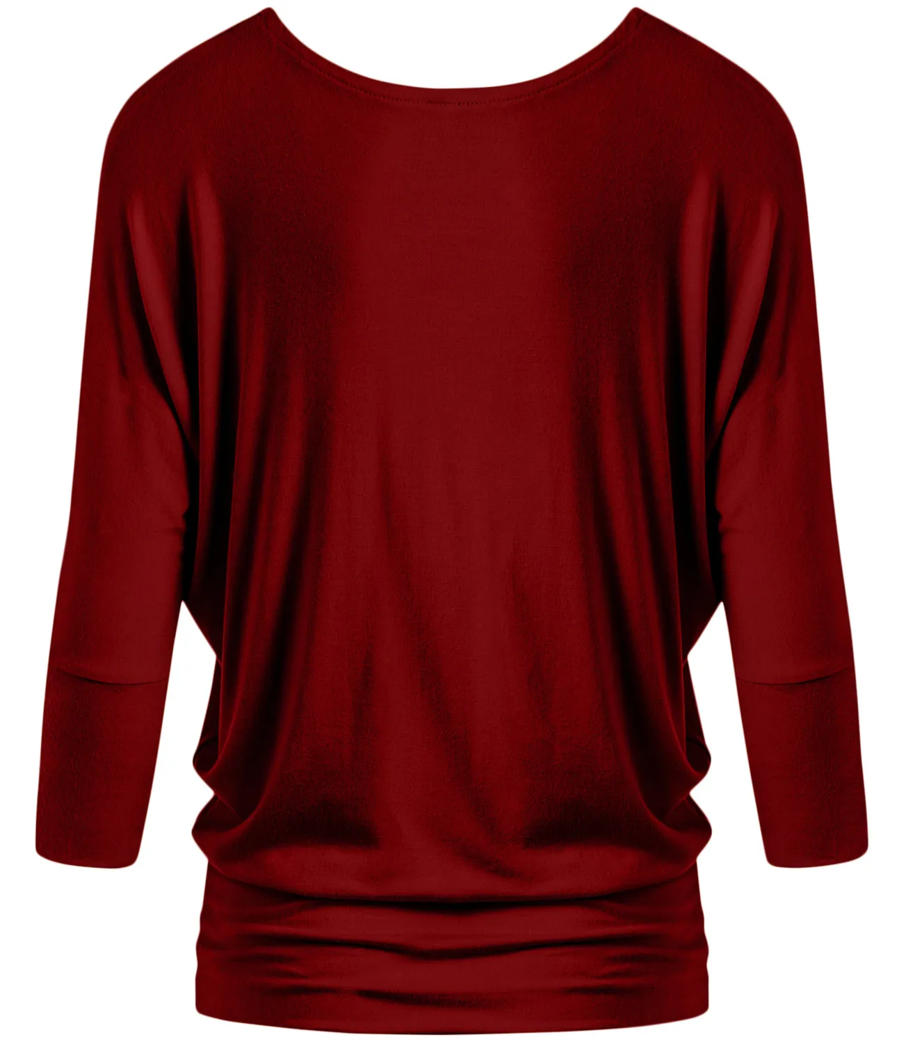 Dazzling Dolman Drape Sleeve Printed Top