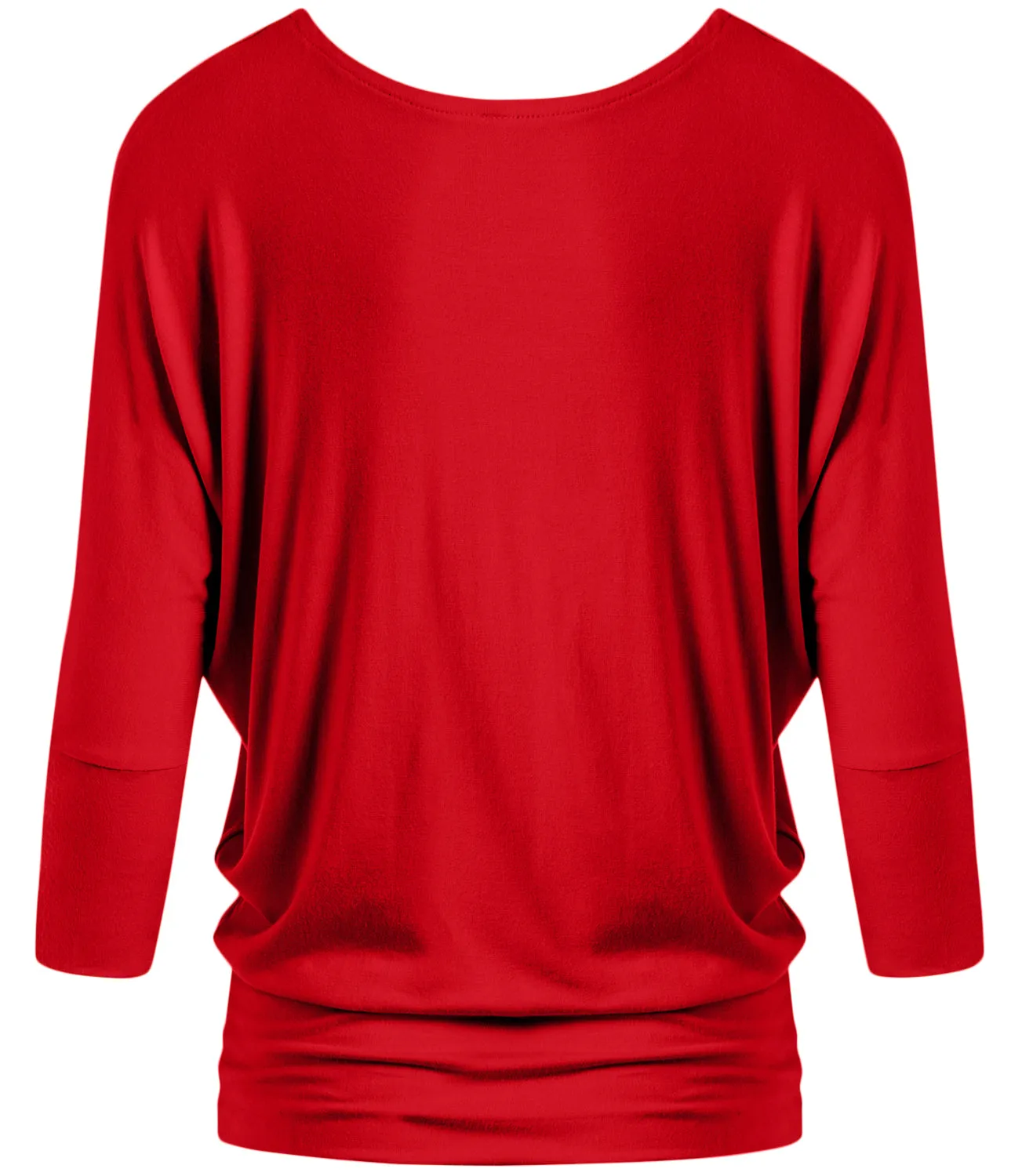 Dazzling Dolman Drape Sleeve Printed Top