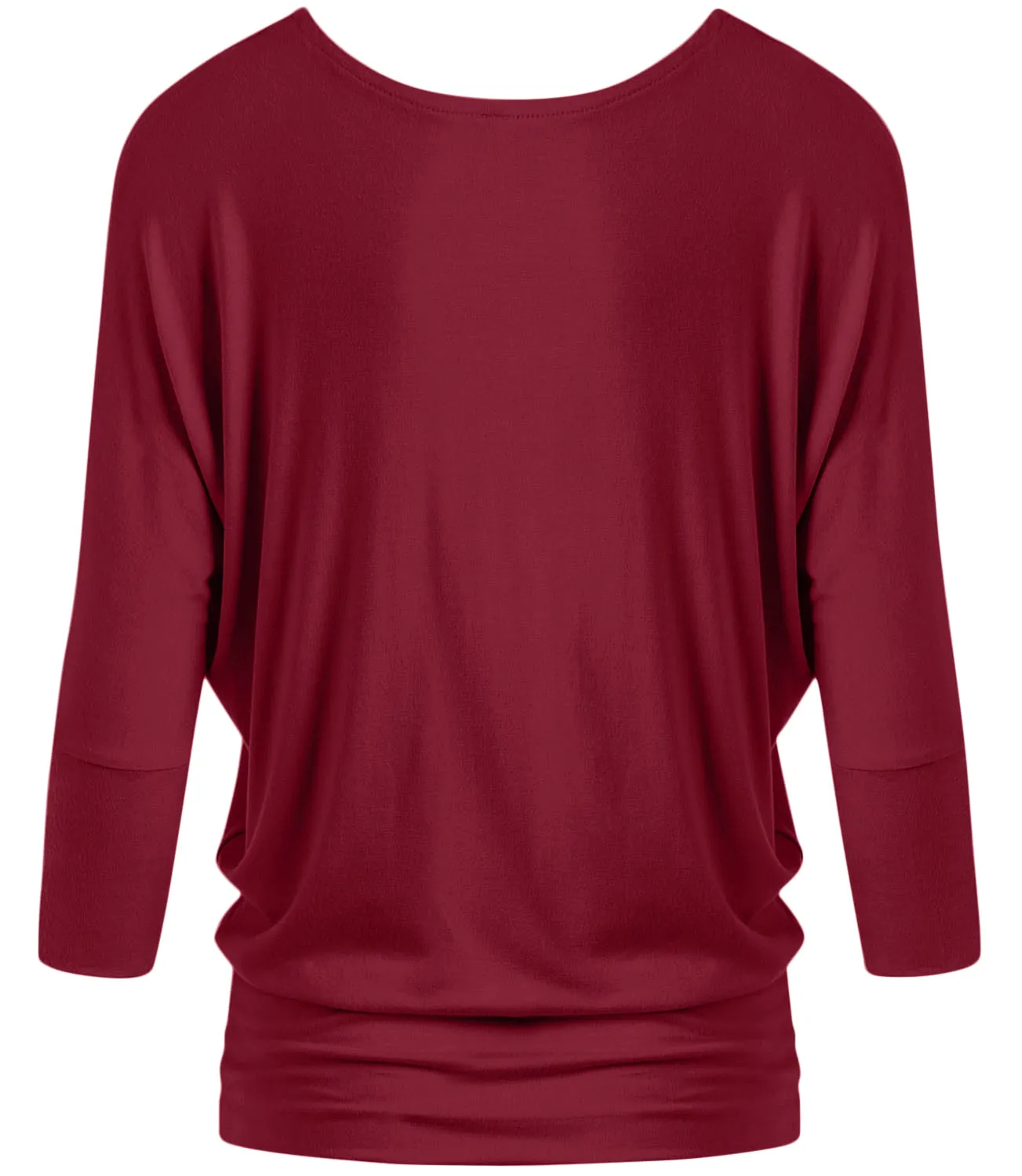 Dazzling Dolman Drape Sleeve Printed Top