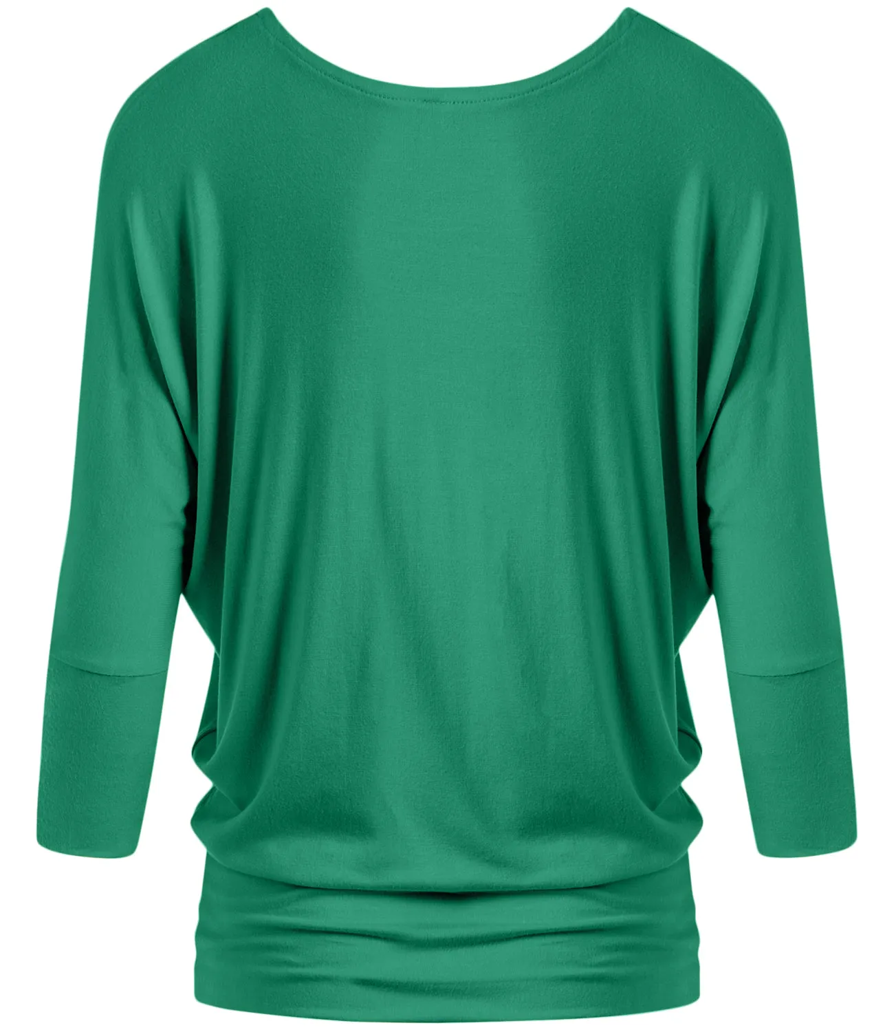 Dazzling Dolman Drape Sleeve Printed Top