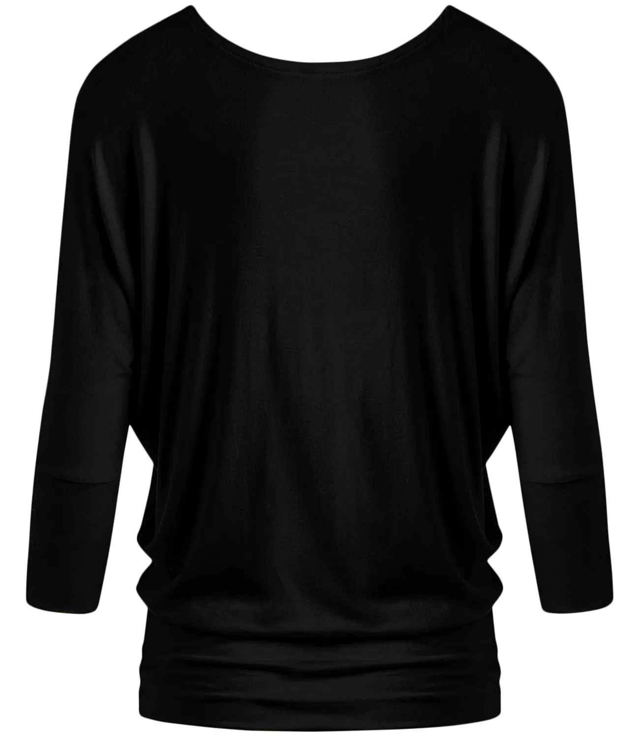 Dazzling Dolman Drape Sleeve Printed Top
