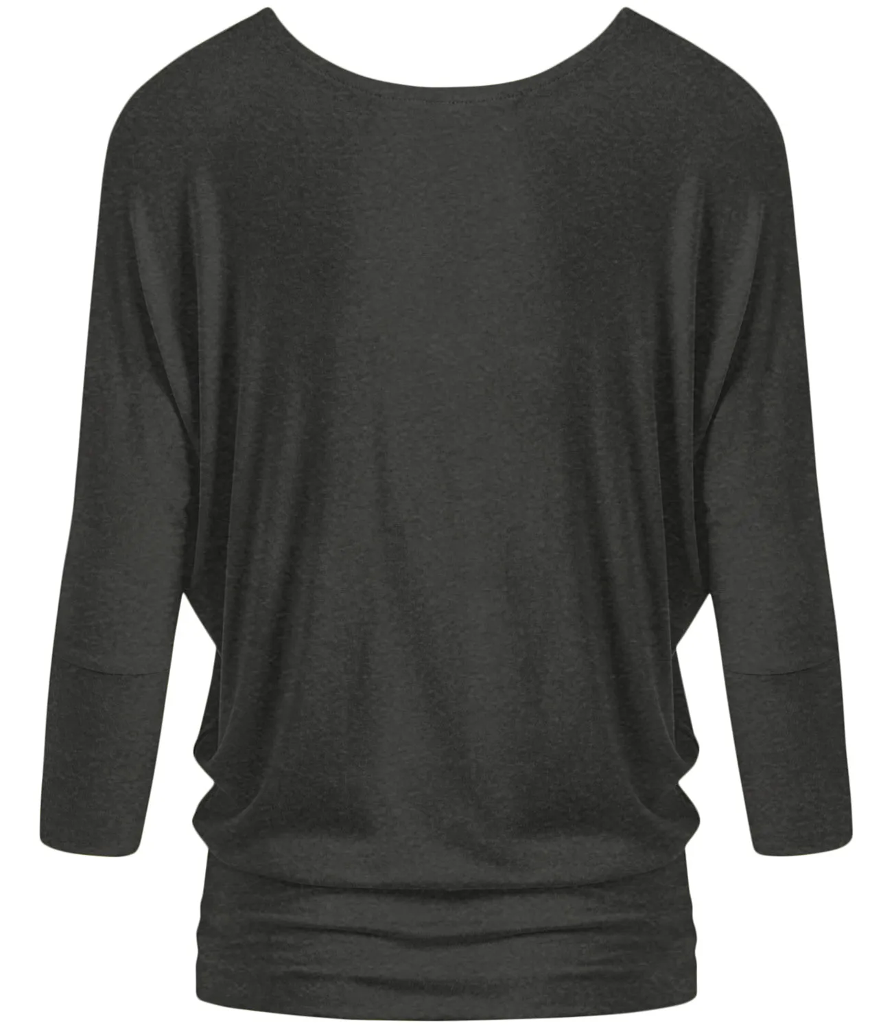 Dazzling Dolman Drape Sleeve Printed Top