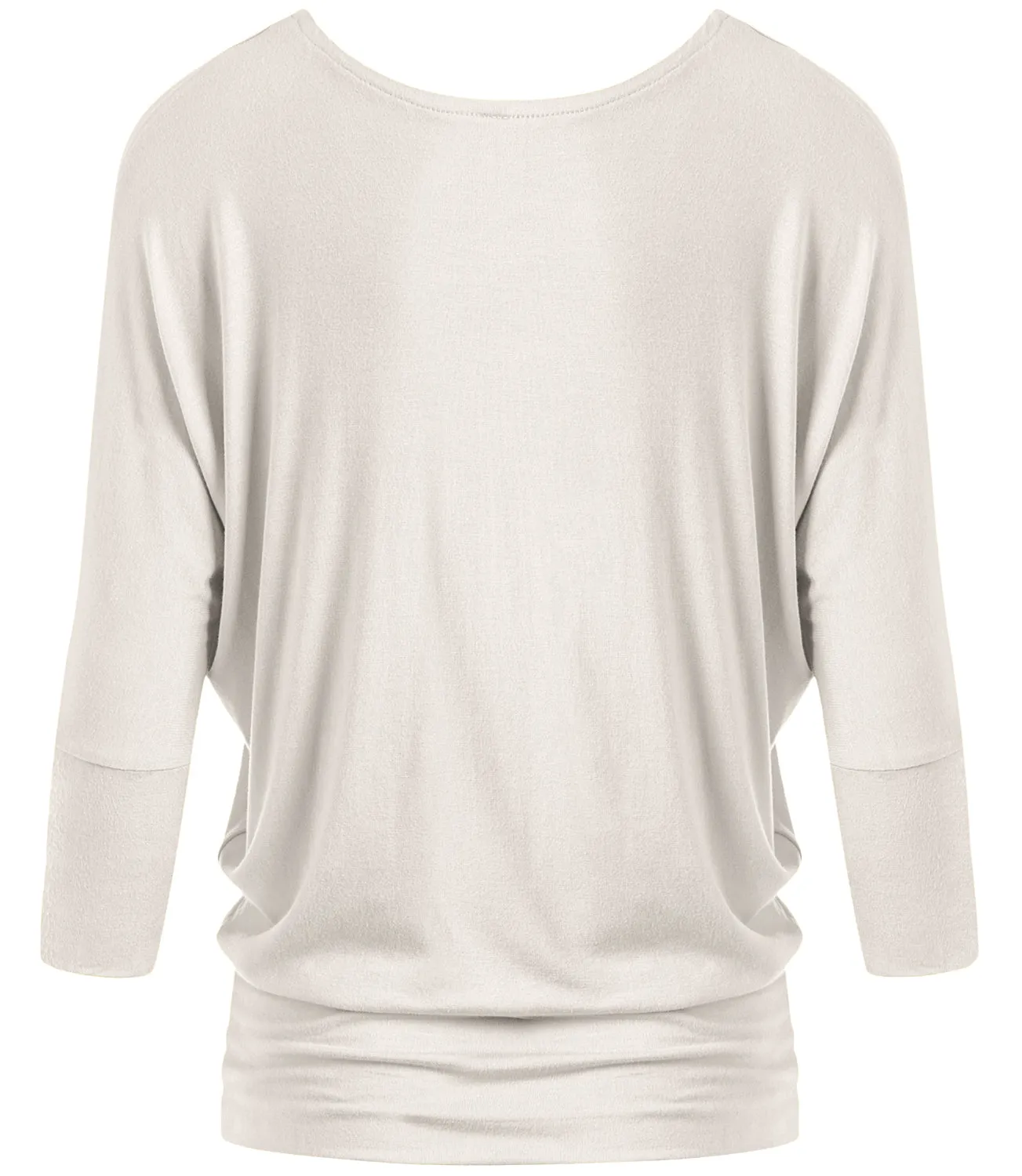 Dazzling Dolman Drape Sleeve Printed Top