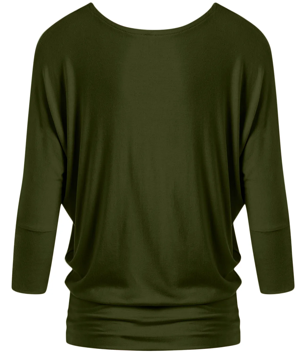 Dazzling Dolman Drape Sleeve Printed Top