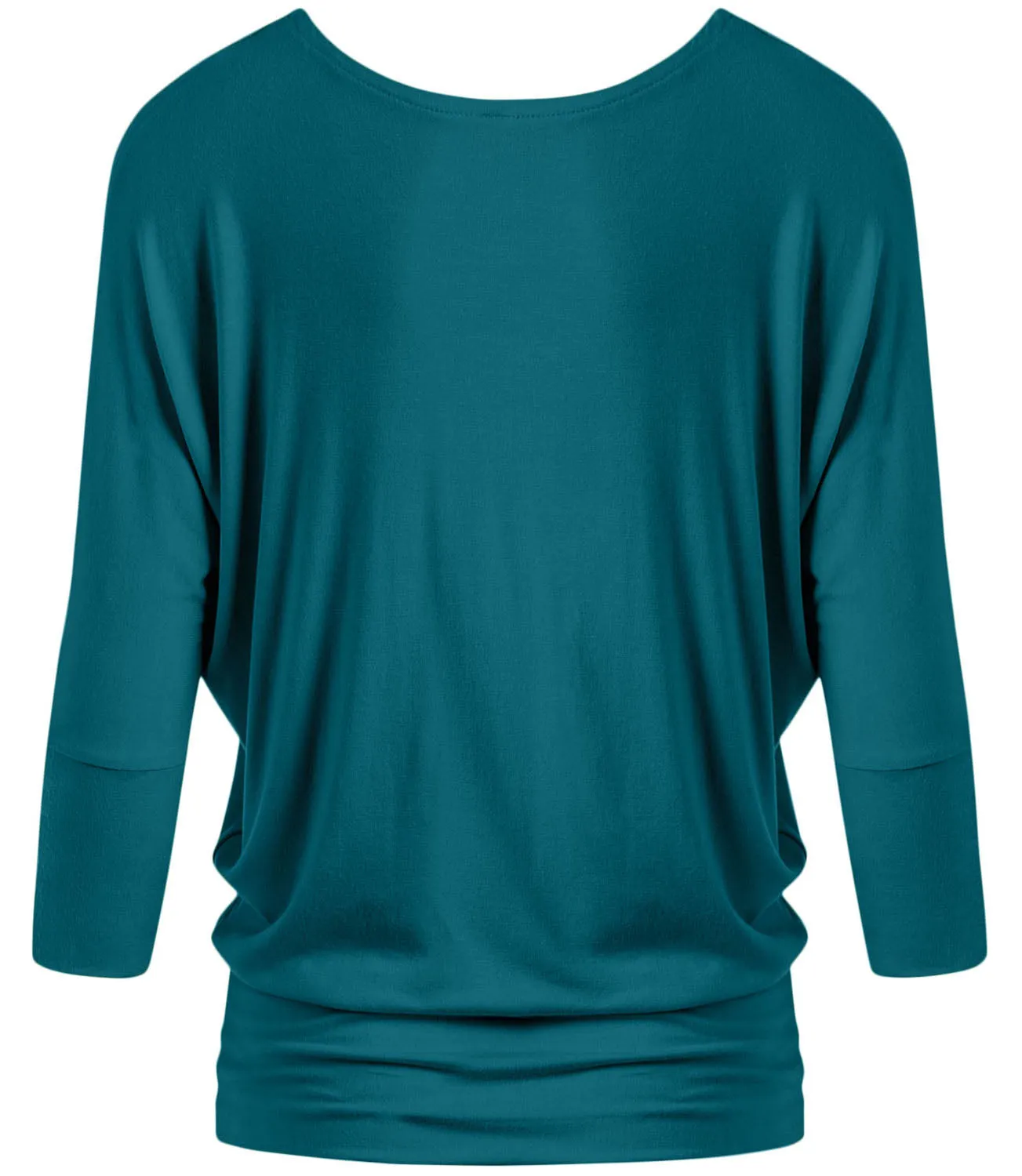 Dazzling Dolman Drape Sleeve Printed Top