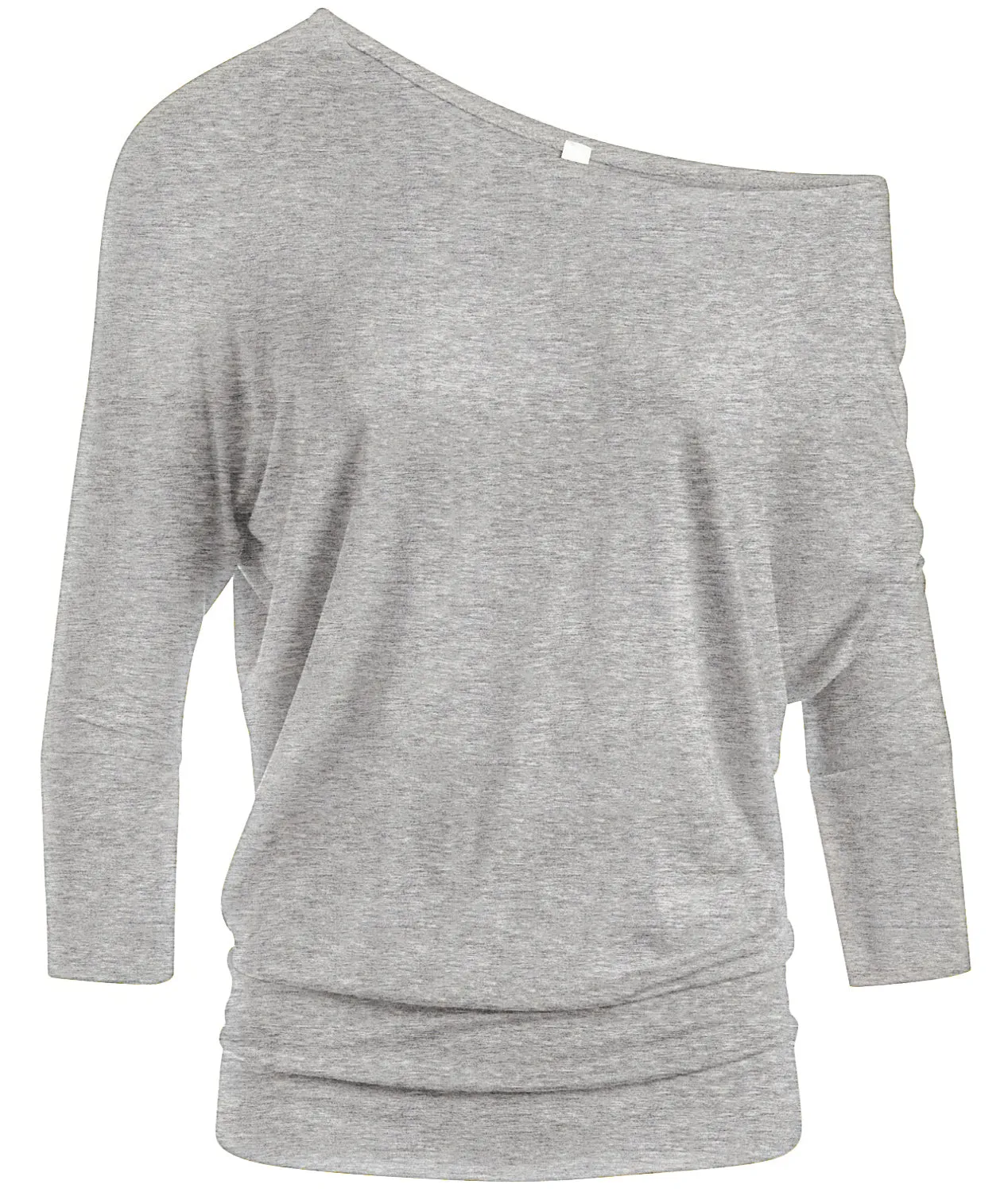 Dazzling Dolman Drape Sleeve Printed Top