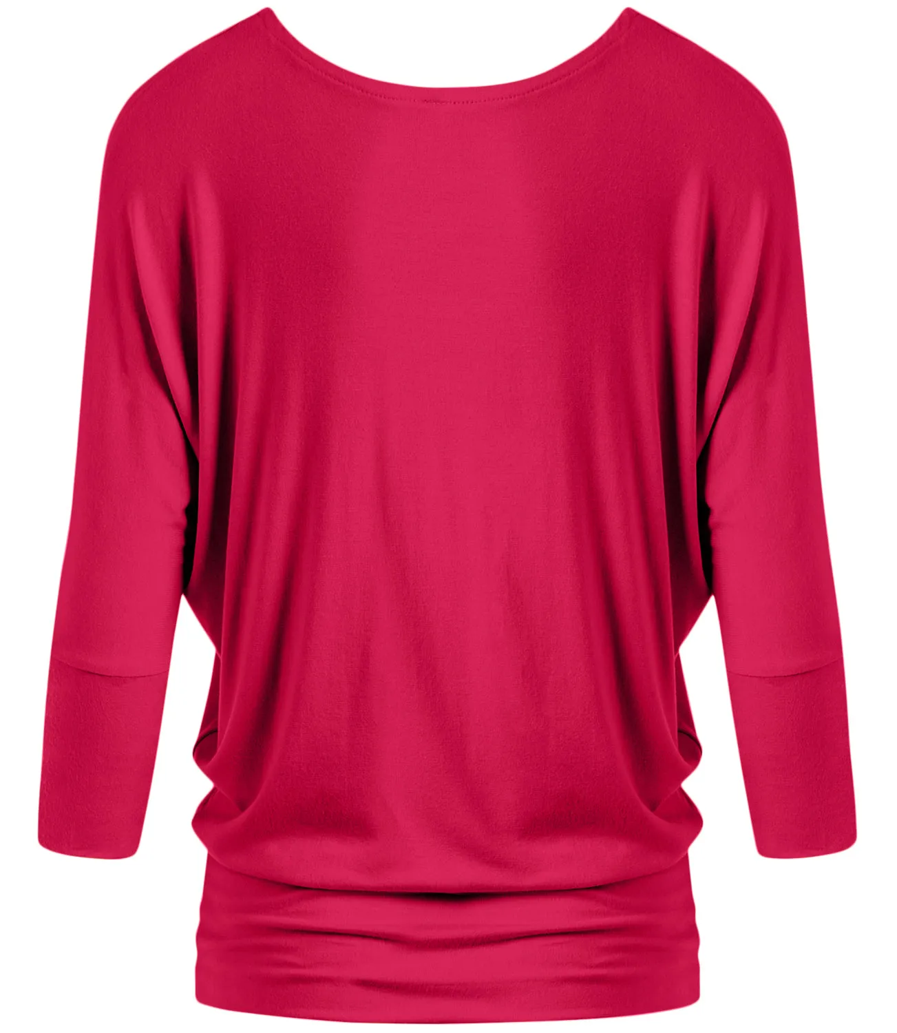 Dazzling Dolman Drape Sleeve Printed Top