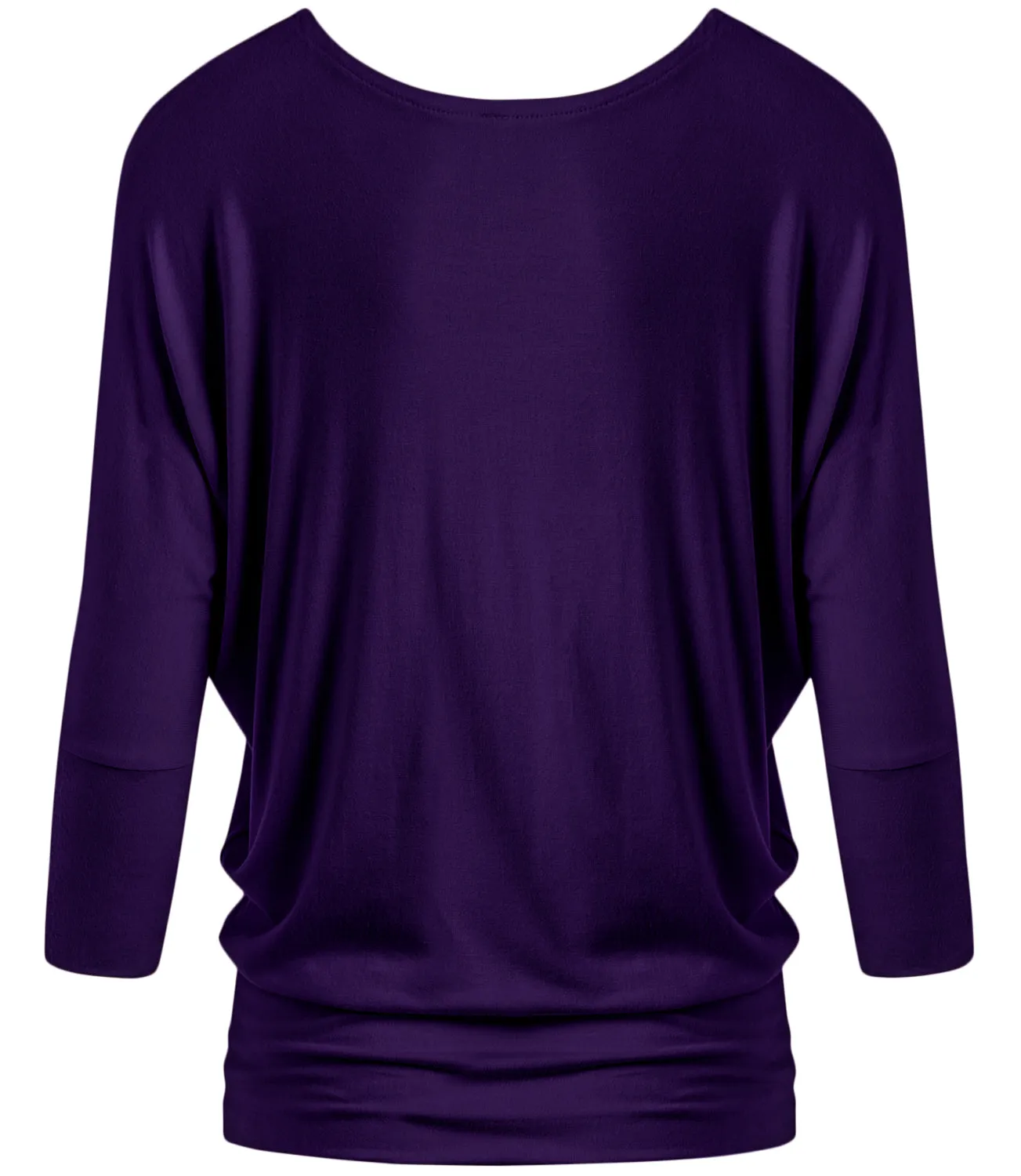 Dazzling Dolman Drape Sleeve Printed Top