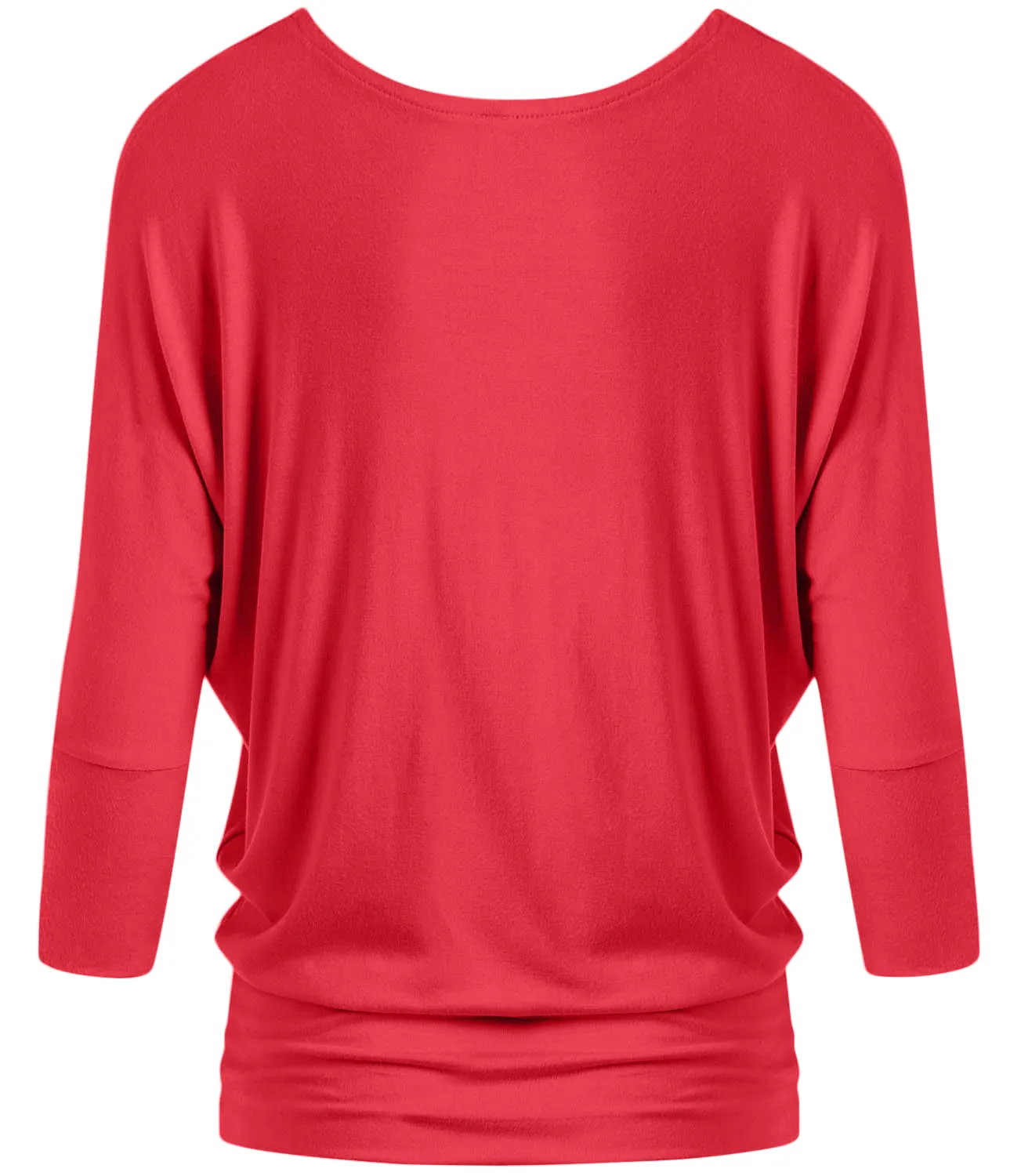 Dazzling Dolman Drape Sleeve Printed Top