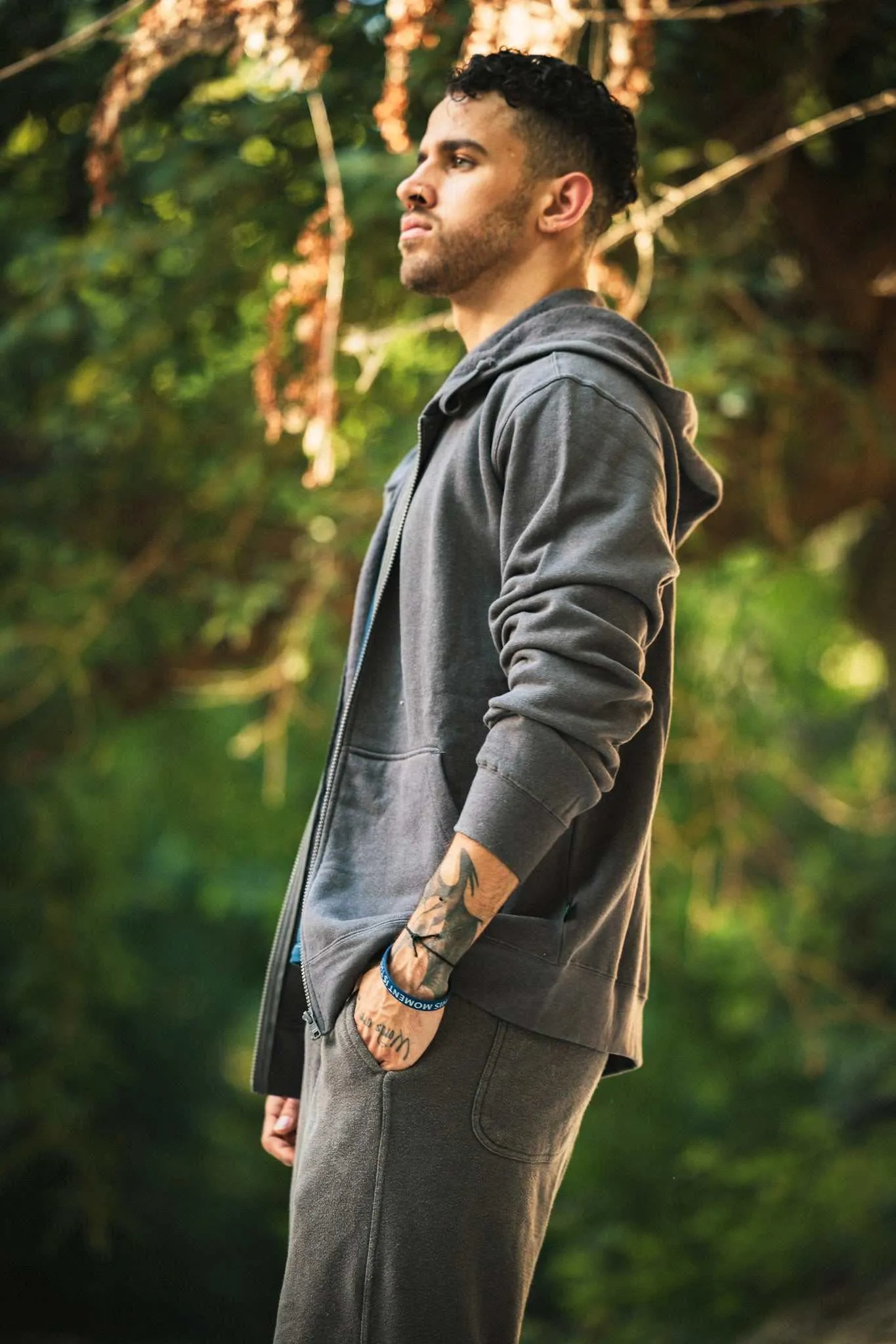 Hemp Hoodie - Organic Cotton and Hemp Fleece Zip Sweatshirt