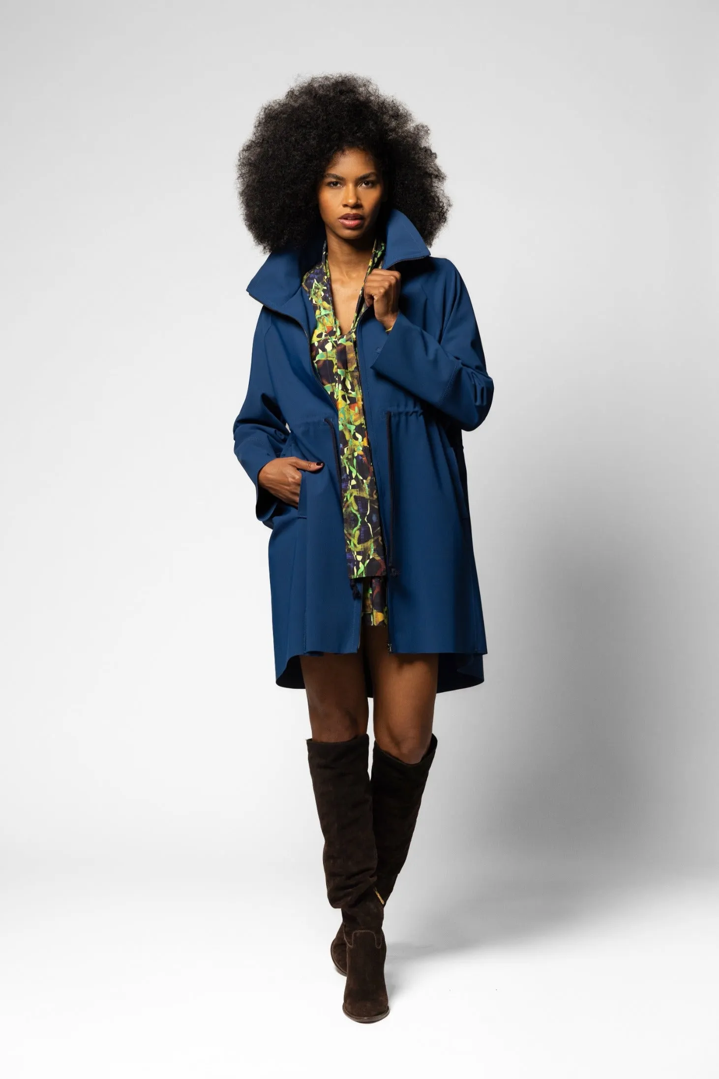 Hikari Mini Tunic - Sendai Print