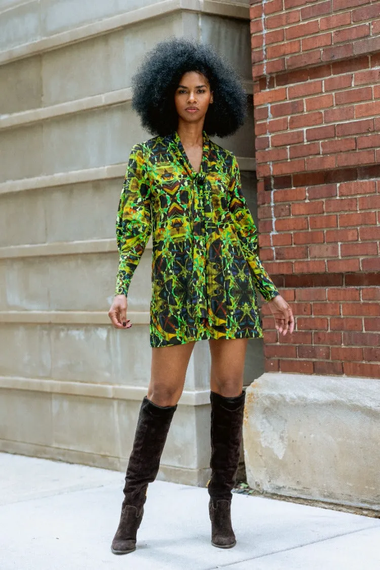 Hikari Mini Tunic - Sendai Print