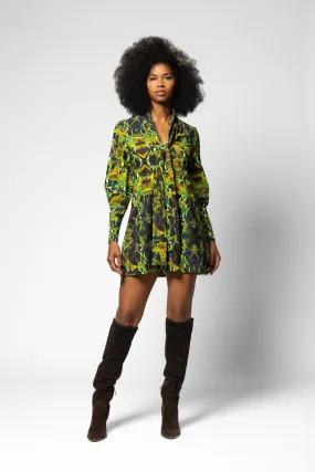 Hikari Mini Tunic - Sendai Print