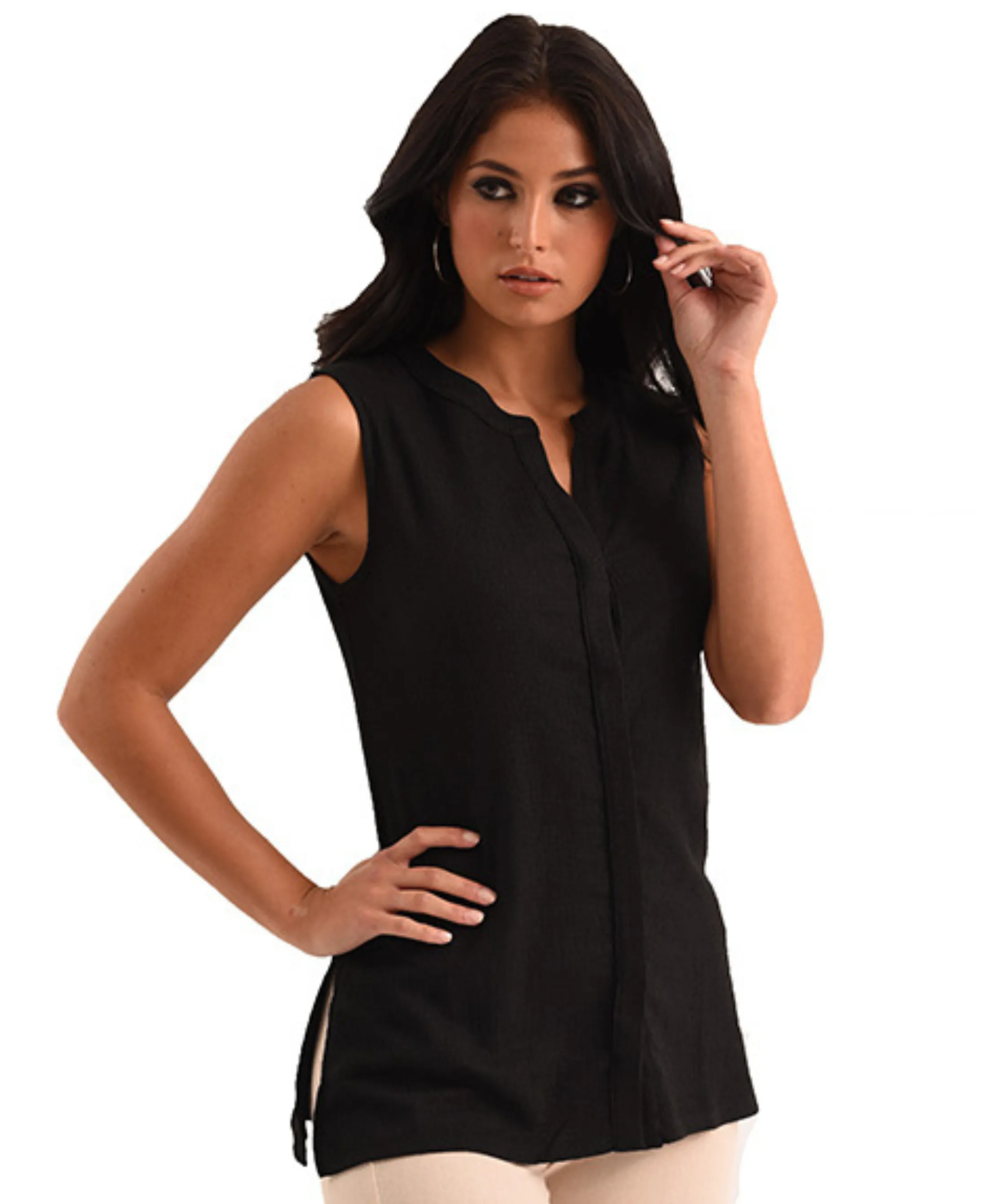 Janet Sleeveless Tunic