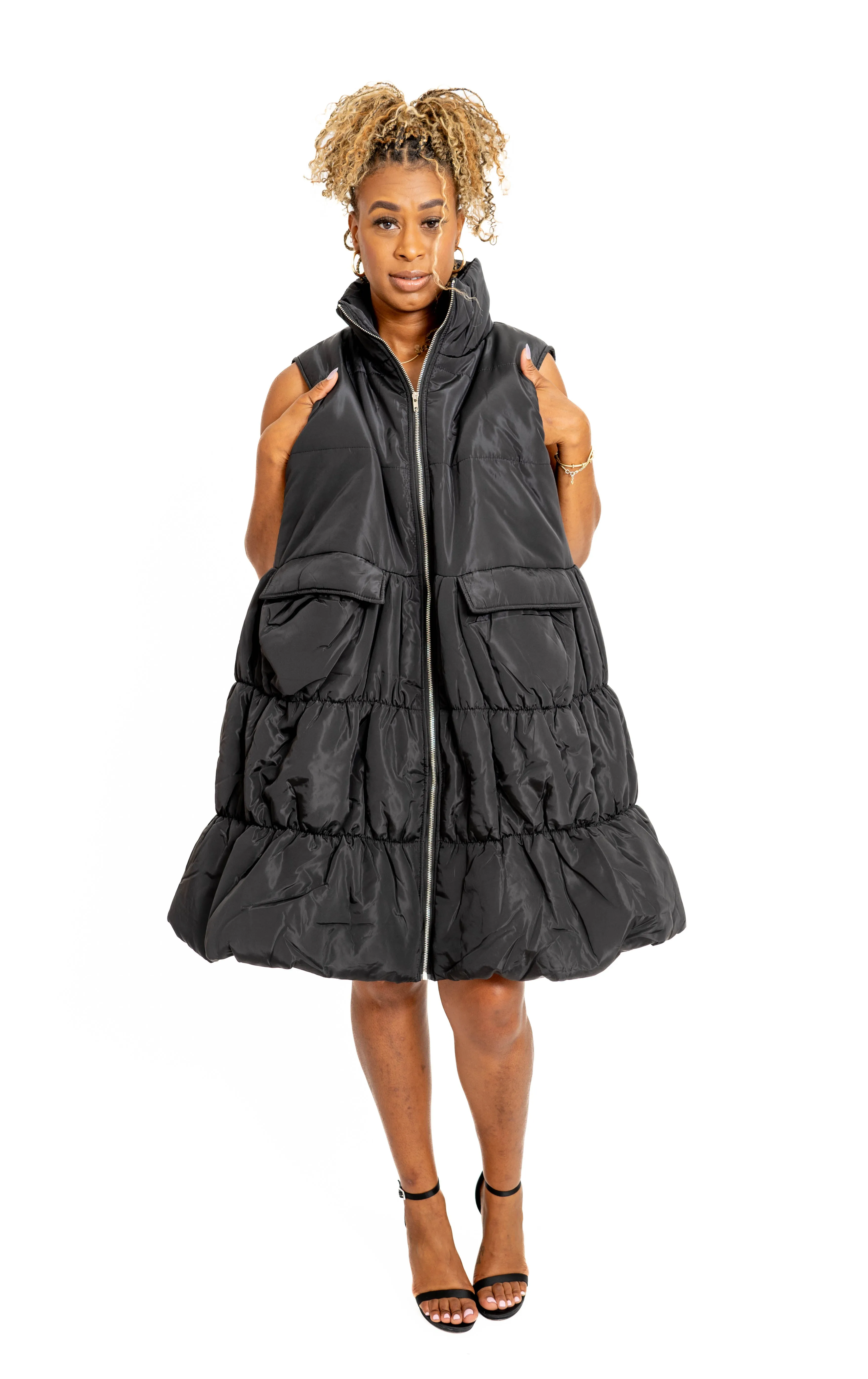 Kara Chic CHH24027 Puff Vest