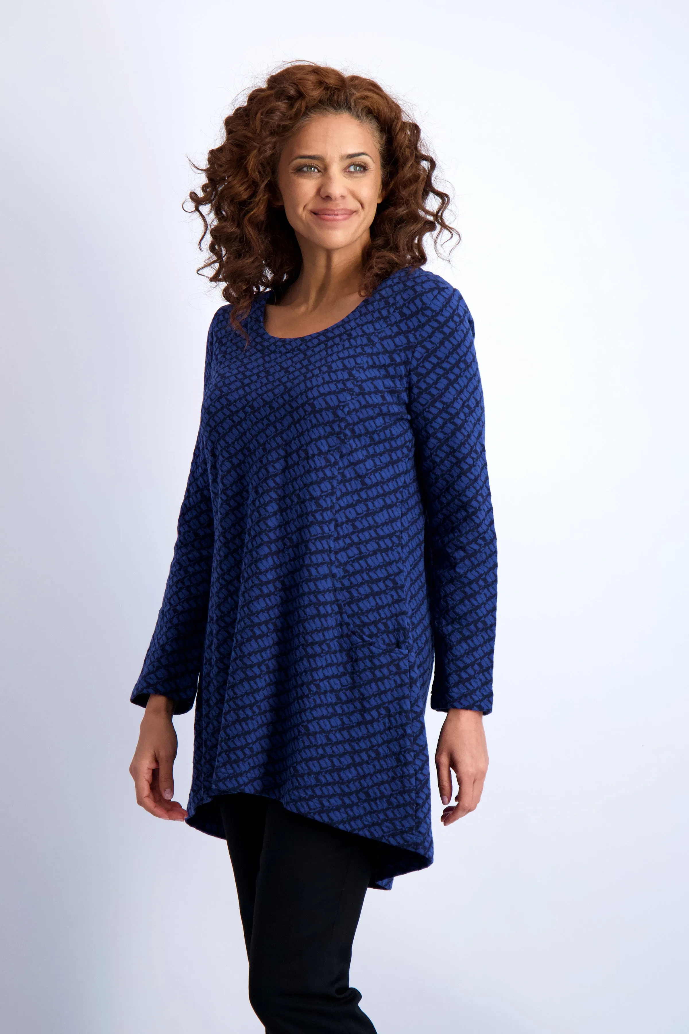 Loki Hi-Lo Tunic Cobalt