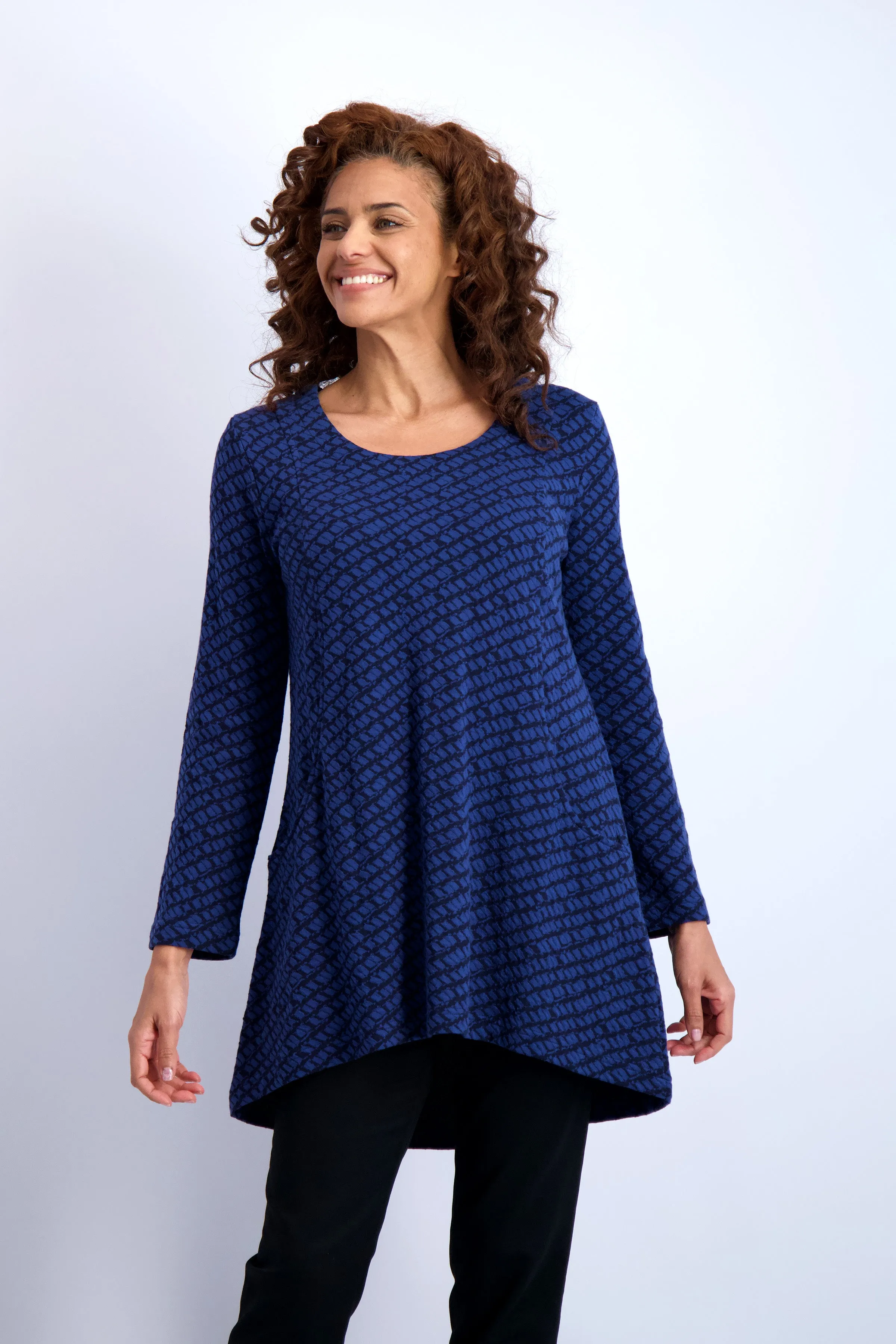 Loki Hi-Lo Tunic Cobalt