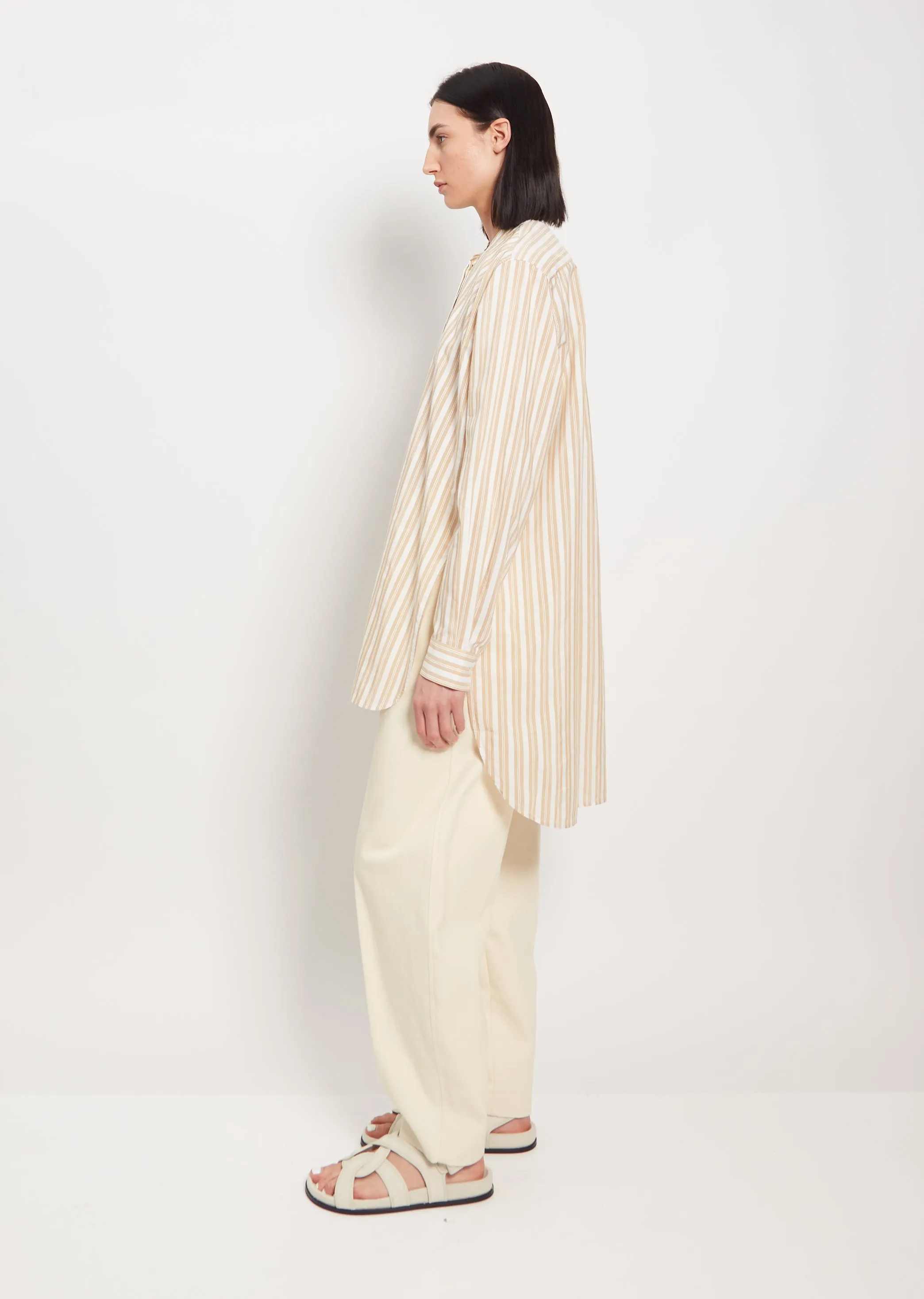 Long Cotton Silk Shirt