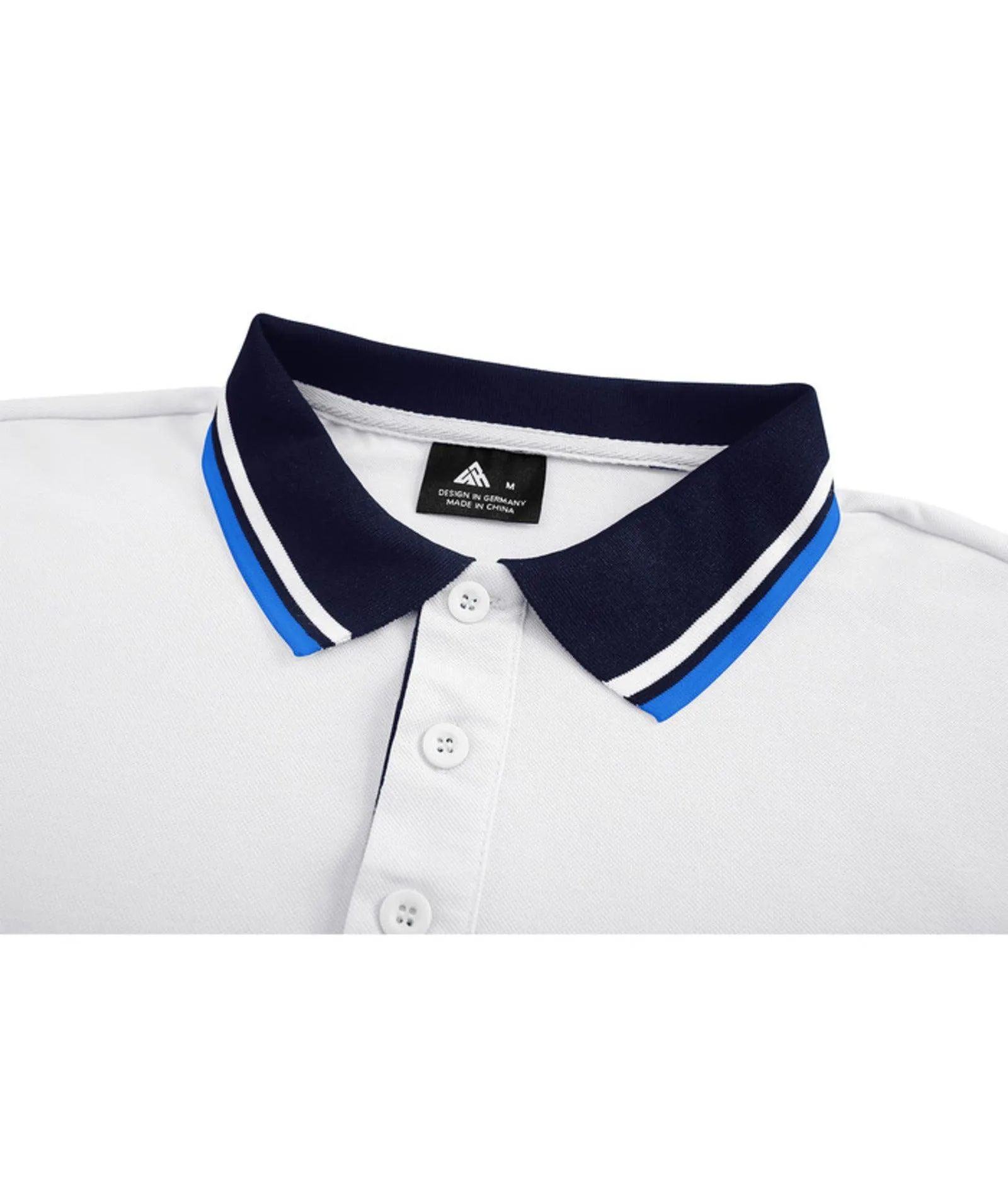 Men's Stand Collar Slim Fit Polo Shirt-ZPK007892