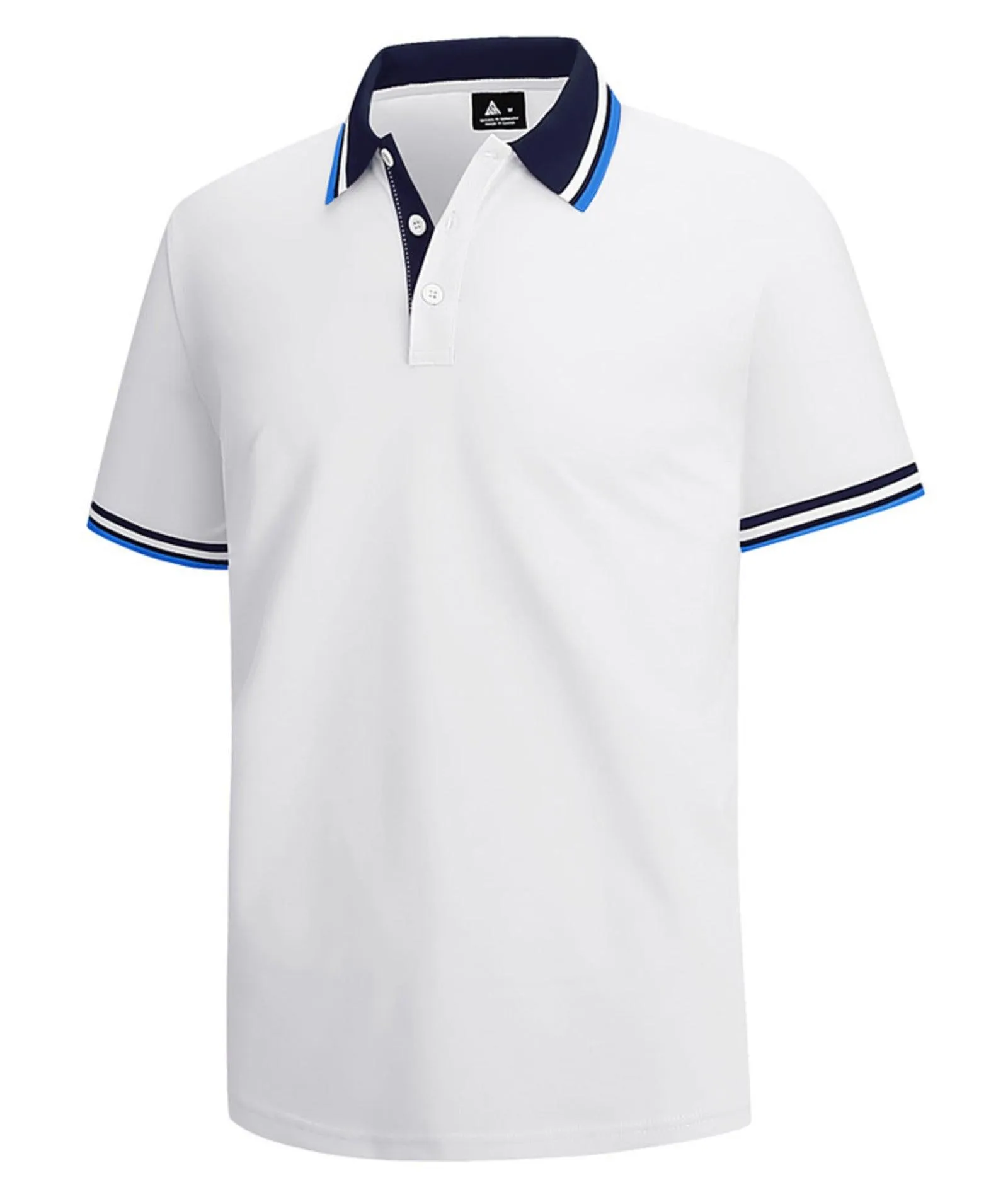 Men's Stand Collar Slim Fit Polo Shirt-ZPK007892