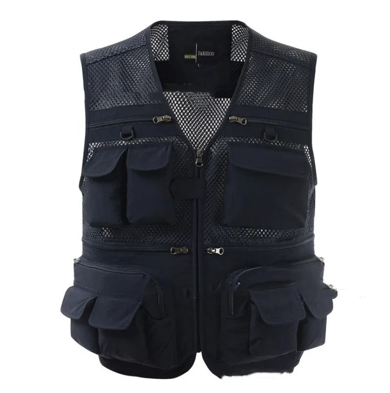 Multi-pocket Men's Professional Photography Vest