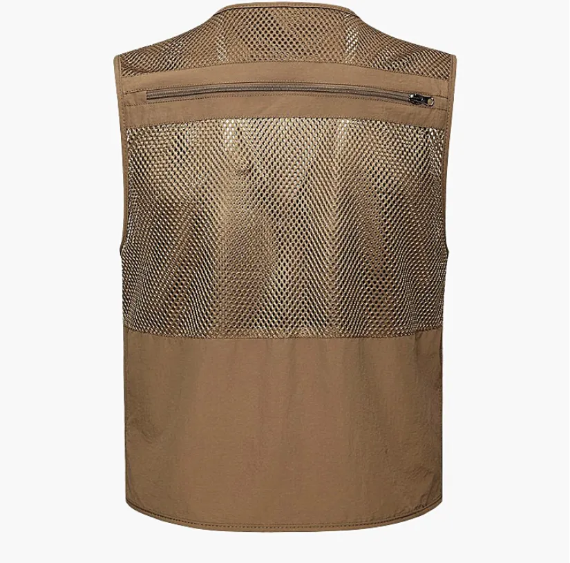 Multi-pocket Men's Professional Photography Vest