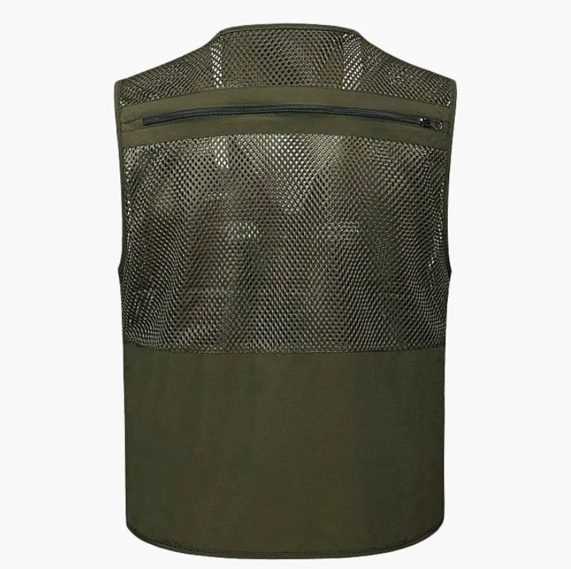 Multi-pocket Men's Professional Photography Vest