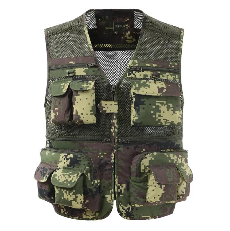 Multi-pocket Men's Professional Photography Vest