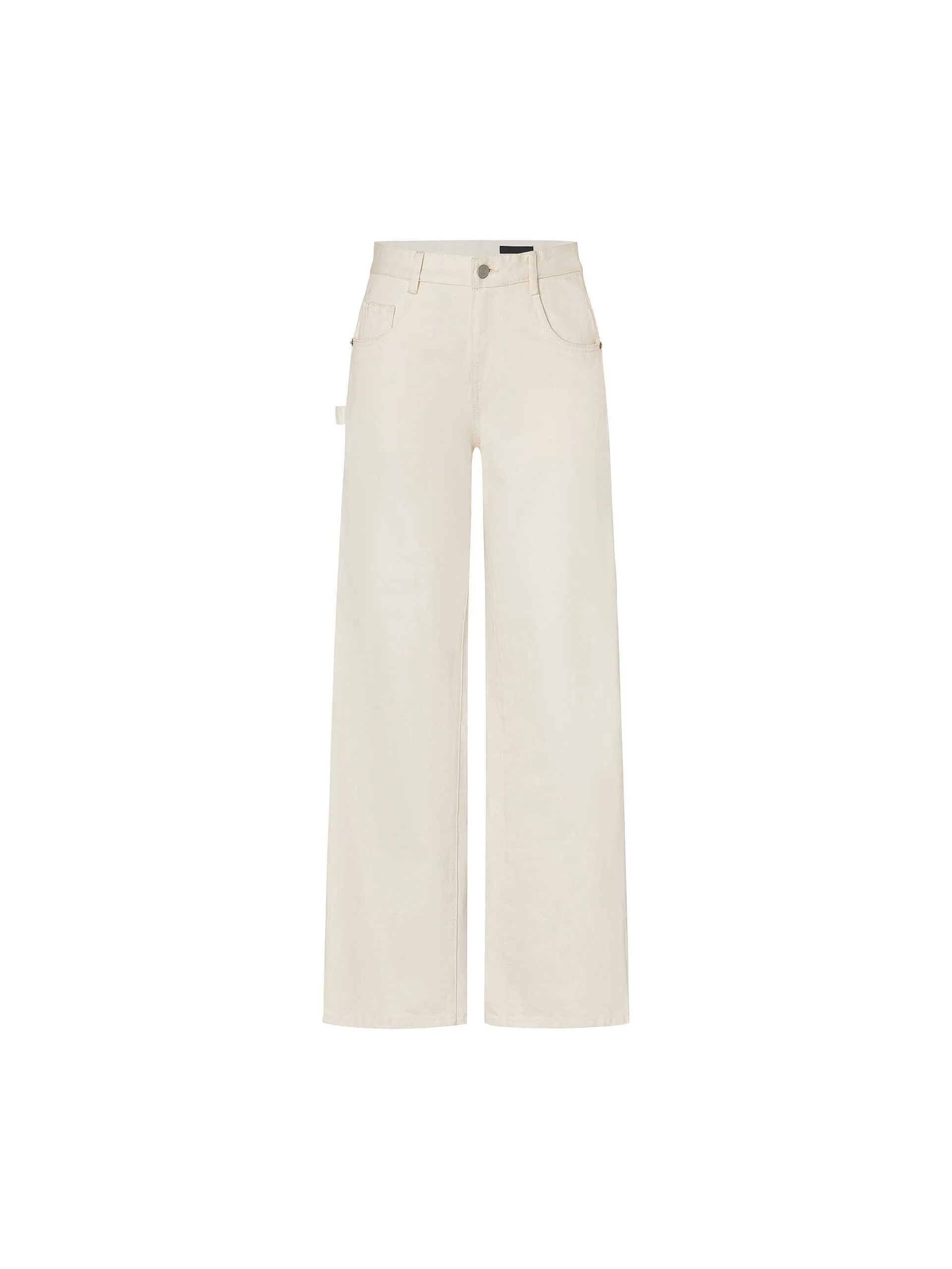 Multi pockets Straight Jeans