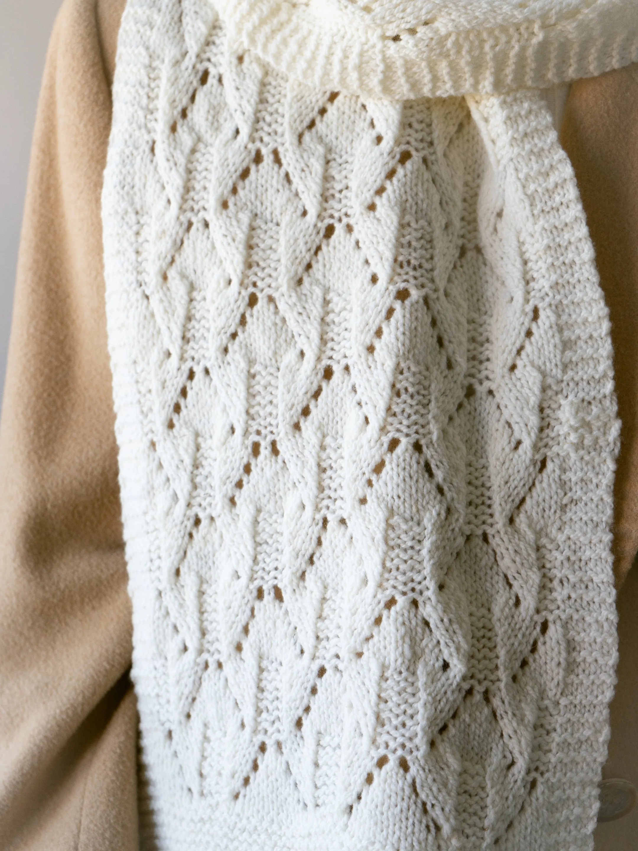 Obstacles Stole or Scarf <br/><small>knitting pattern</small>