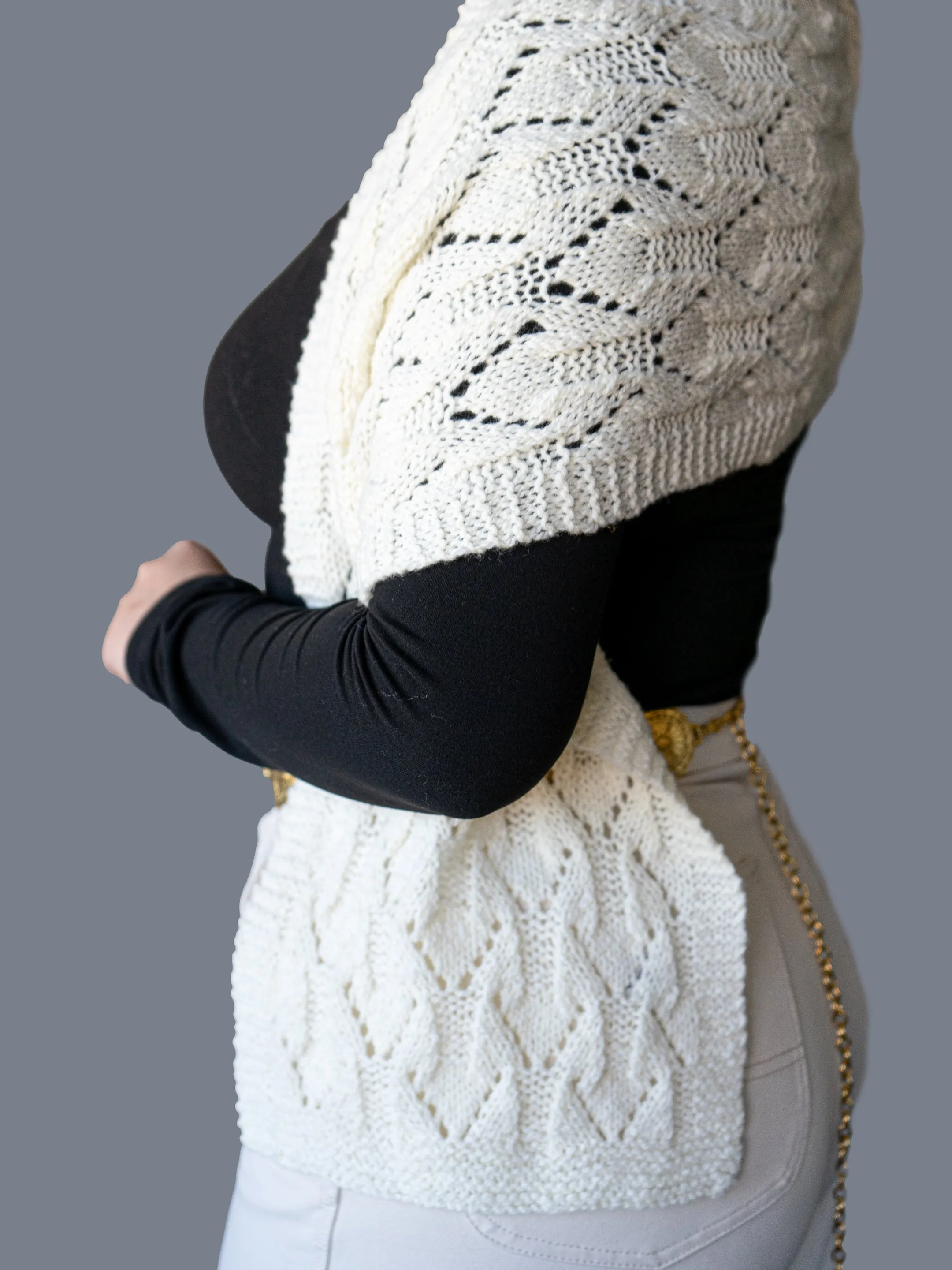 Obstacles Stole or Scarf <br/><small>knitting pattern</small>