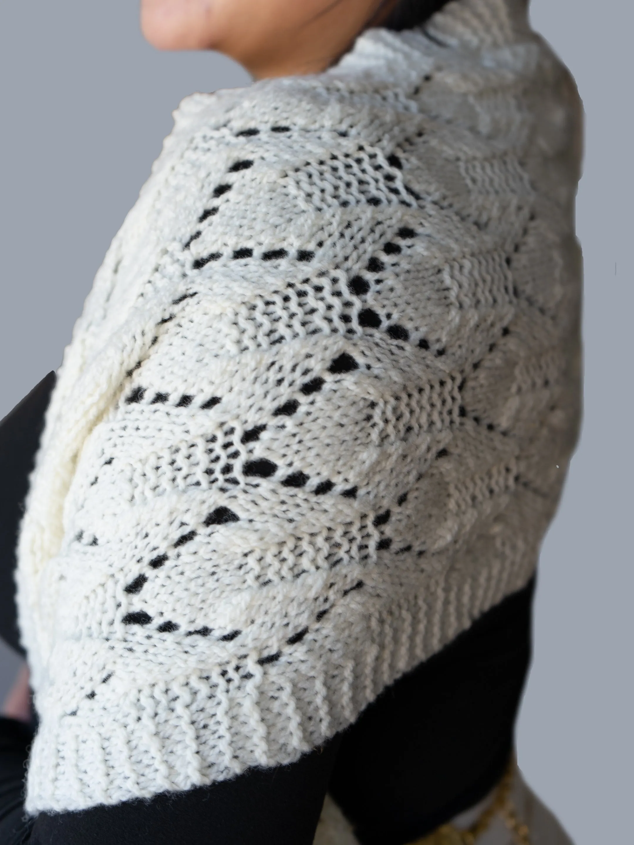 Obstacles Stole or Scarf <br/><small>knitting pattern</small>