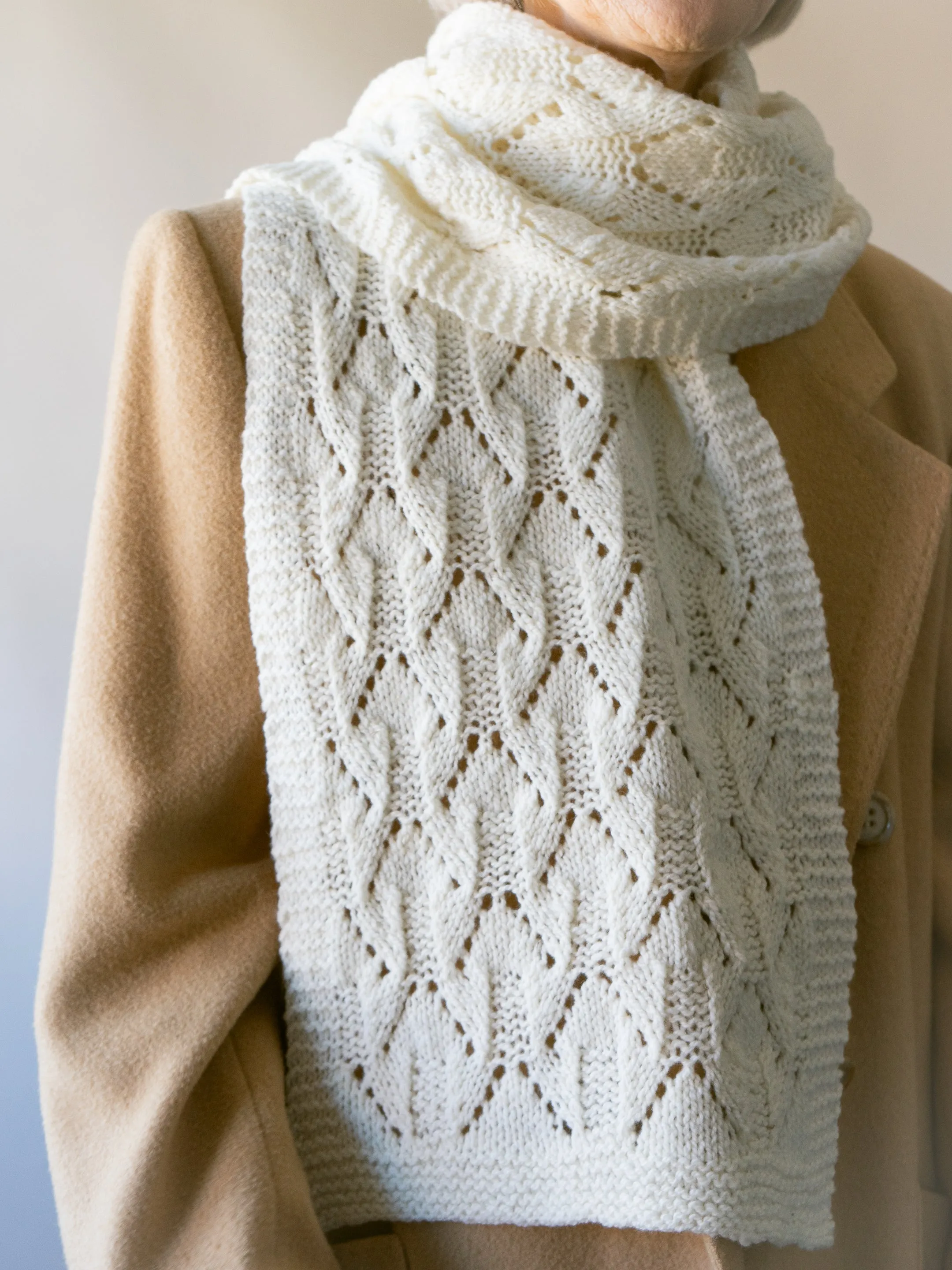 Obstacles Stole or Scarf <br/><small>knitting pattern</small>
