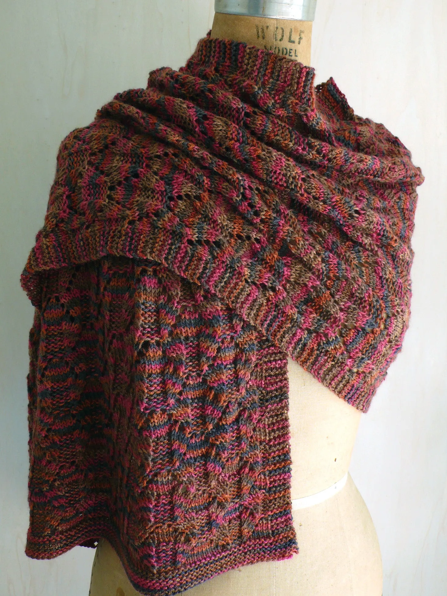 Obstacles Stole or Scarf <br/><small>knitting pattern</small>